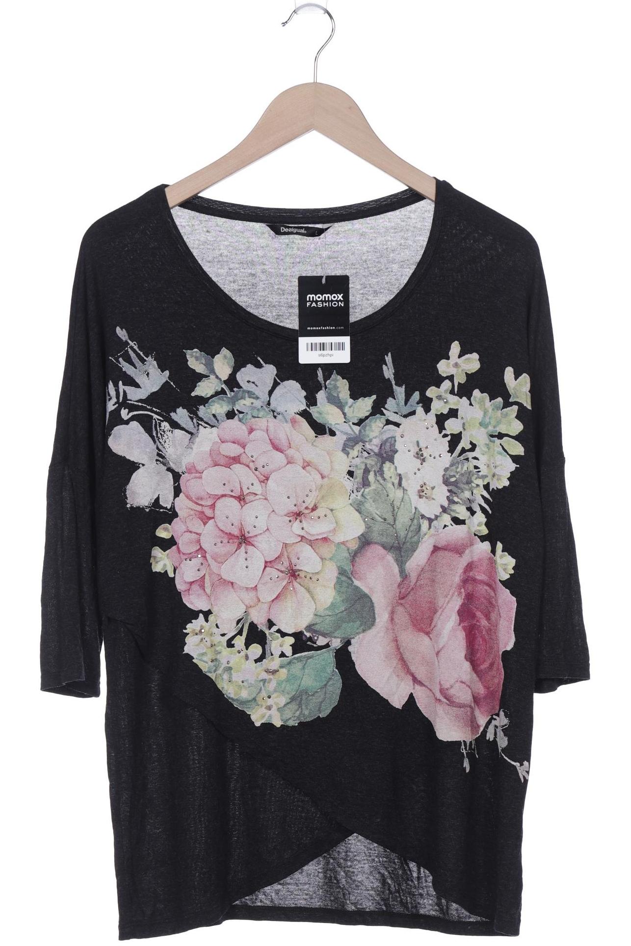 

Desigual Damen Langarmshirt, grau, Gr. 42