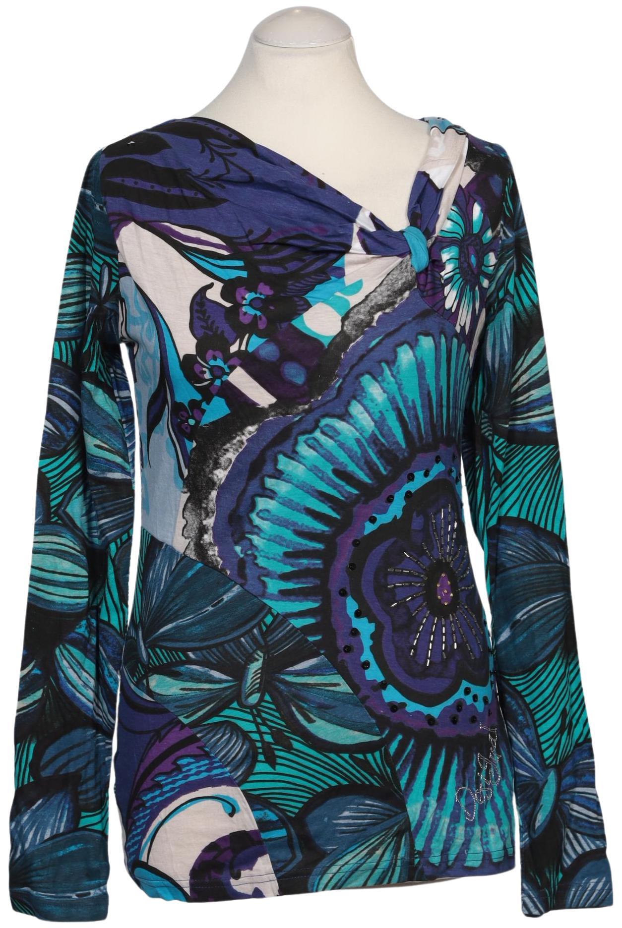 

Desigual Damen Langarmshirt, mehrfarbig, Gr. 38