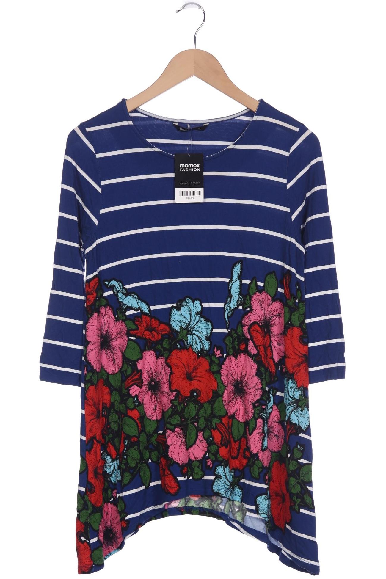 

Desigual Damen Langarmshirt, marineblau, Gr. 44