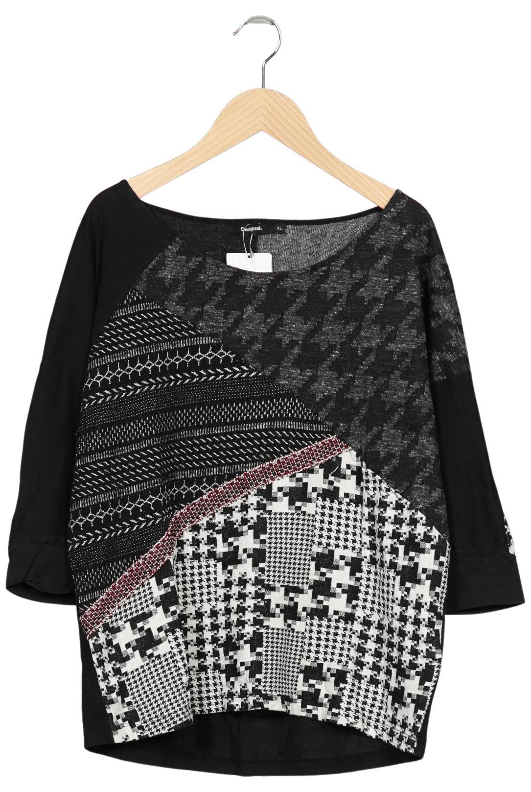 

Desigual Damen Langarmshirt, mehrfarbig, Gr. 44