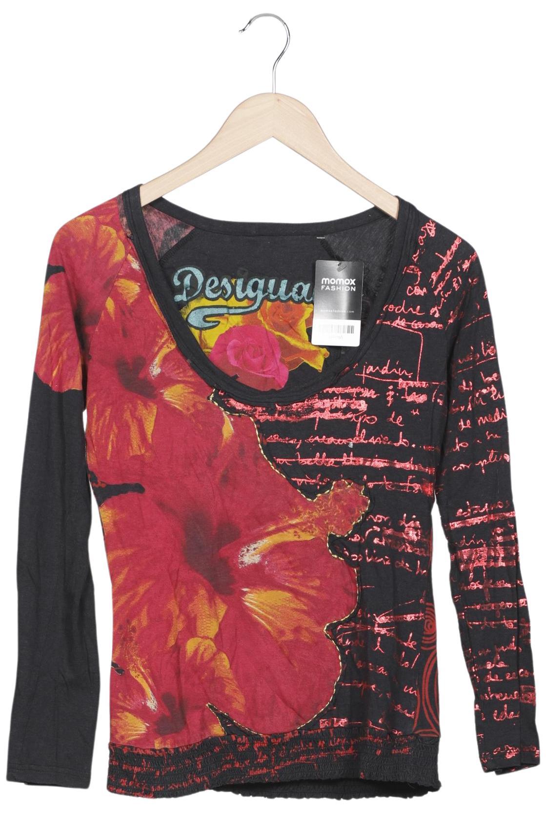 

Desigual Damen Langarmshirt, mehrfarbig, Gr. 36