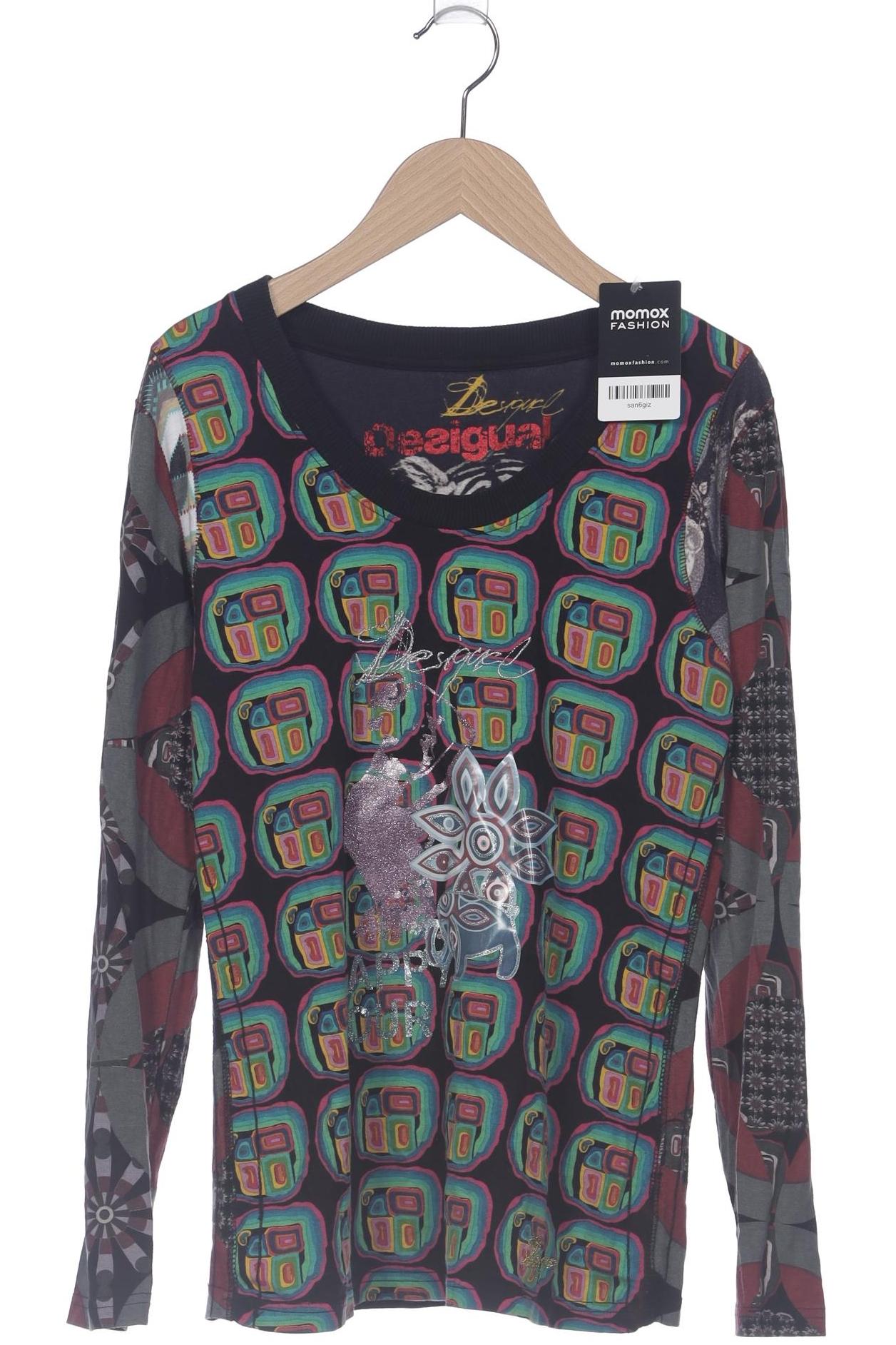 

Desigual Damen Langarmshirt, mehrfarbig, Gr. 42