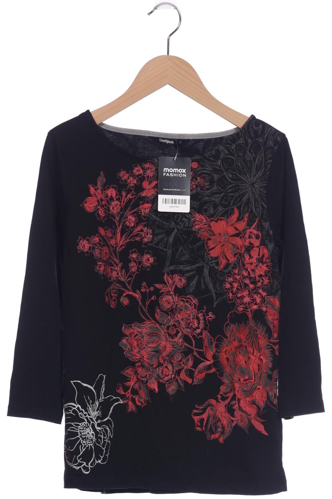 

Desigual Damen Langarmshirt, schwarz, Gr. 36