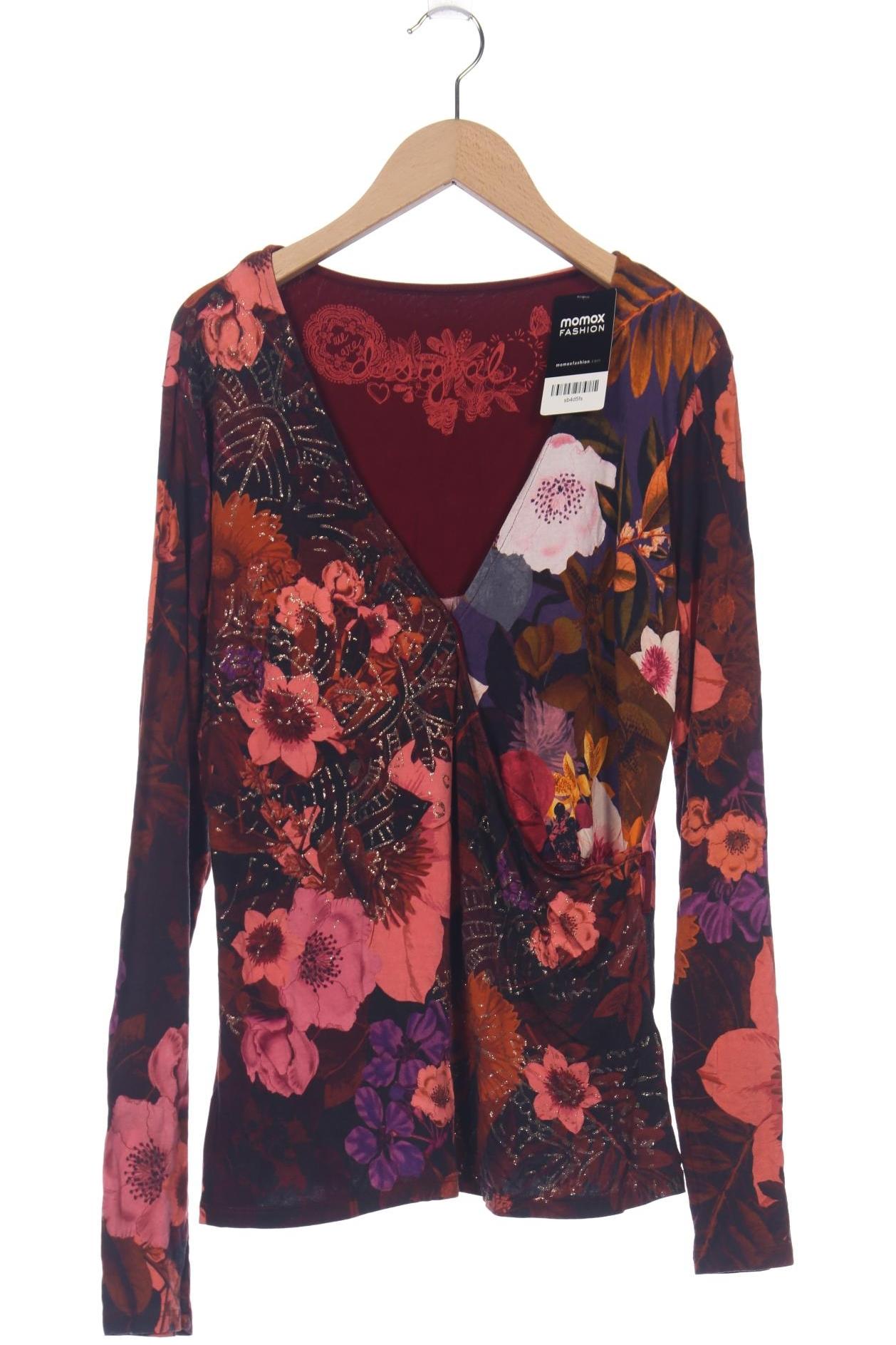 

Desigual Damen Langarmshirt, mehrfarbig, Gr. 42