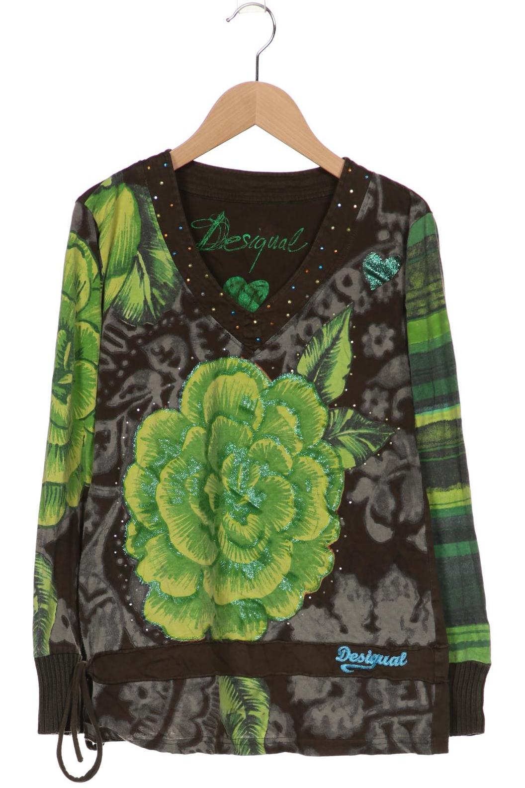 

Desigual Damen Langarmshirt, grün