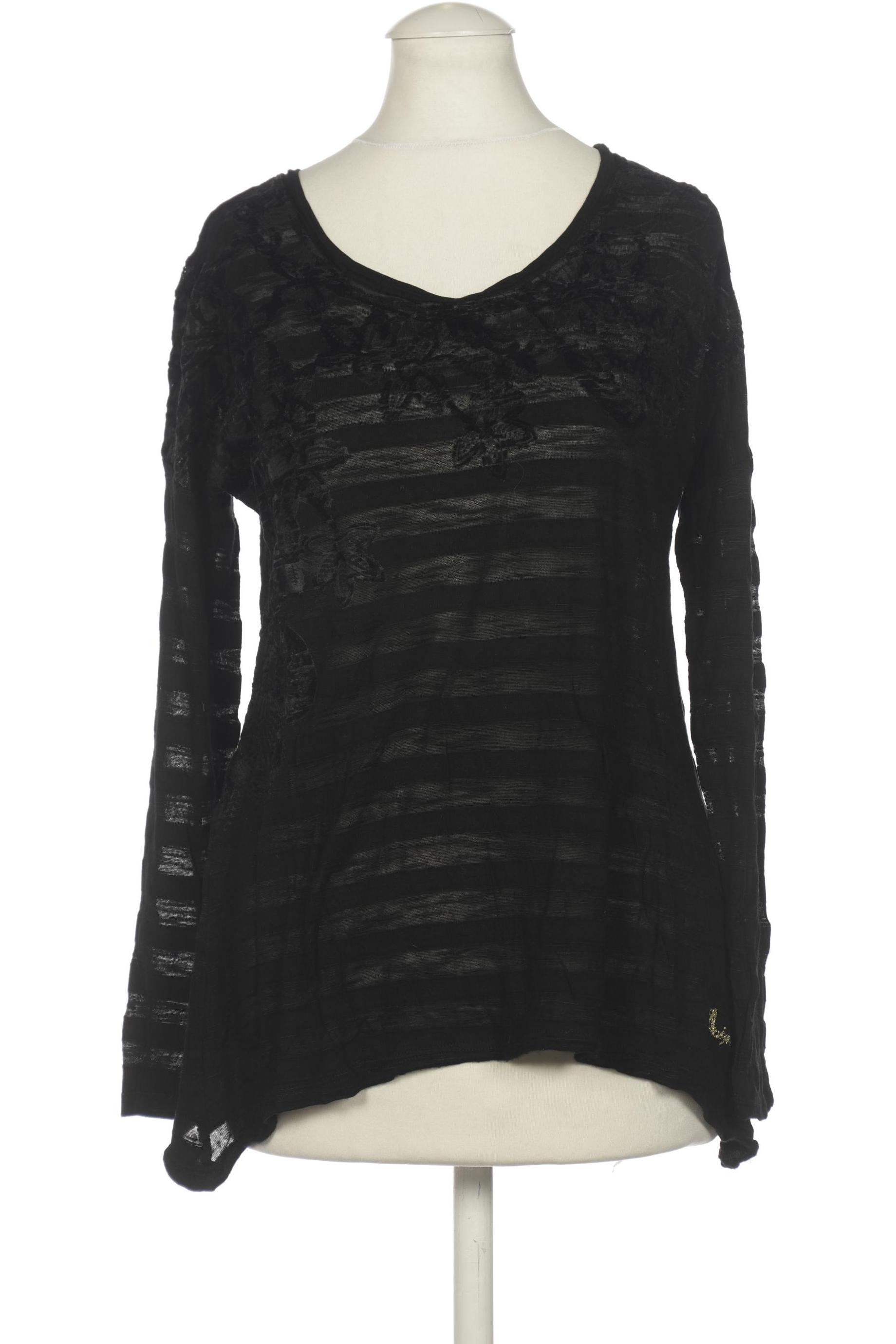 

Desigual Damen Langarmshirt, schwarz, Gr. 36