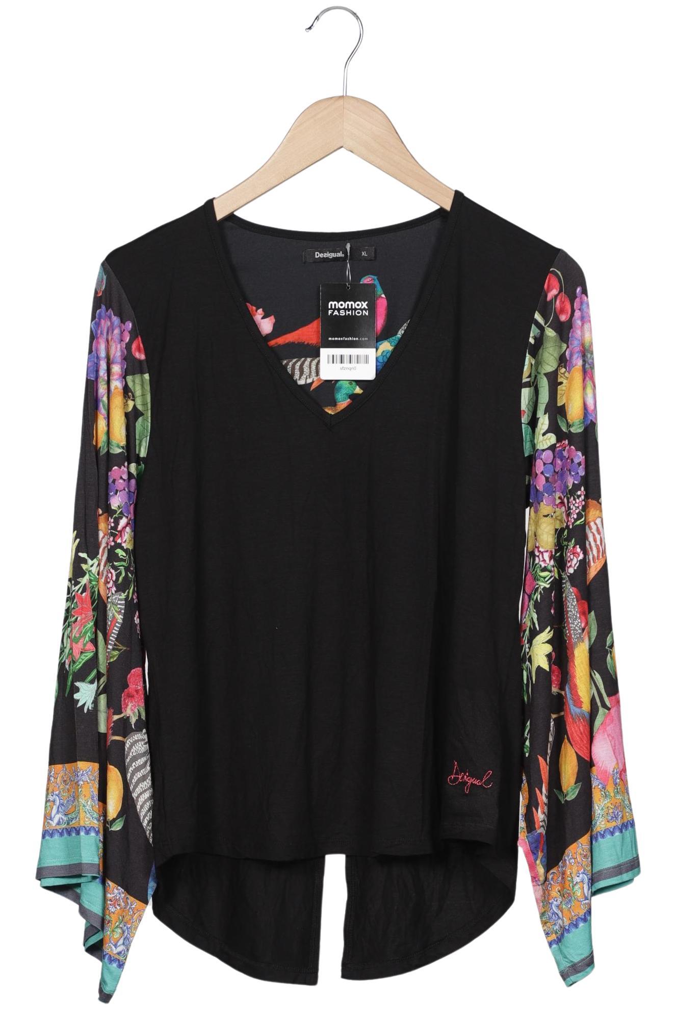 

Desigual Damen Langarmshirt, schwarz, Gr. 44