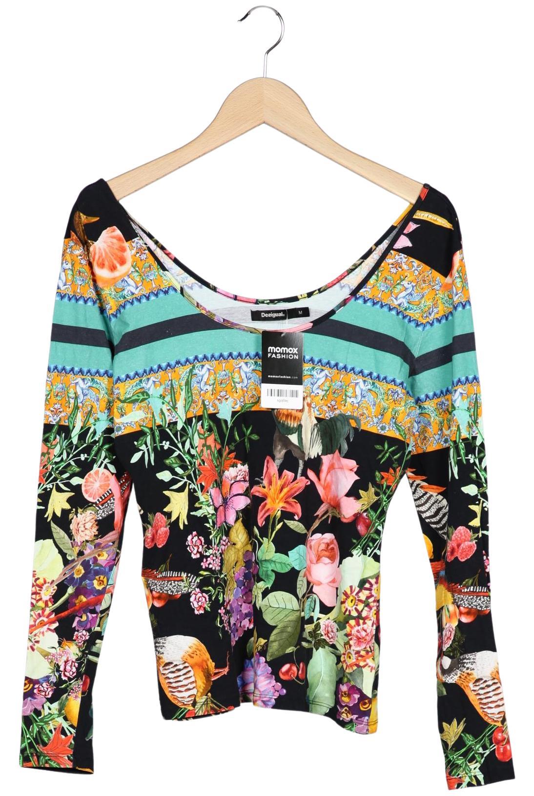 

Desigual Damen Langarmshirt, mehrfarbig, Gr. 38