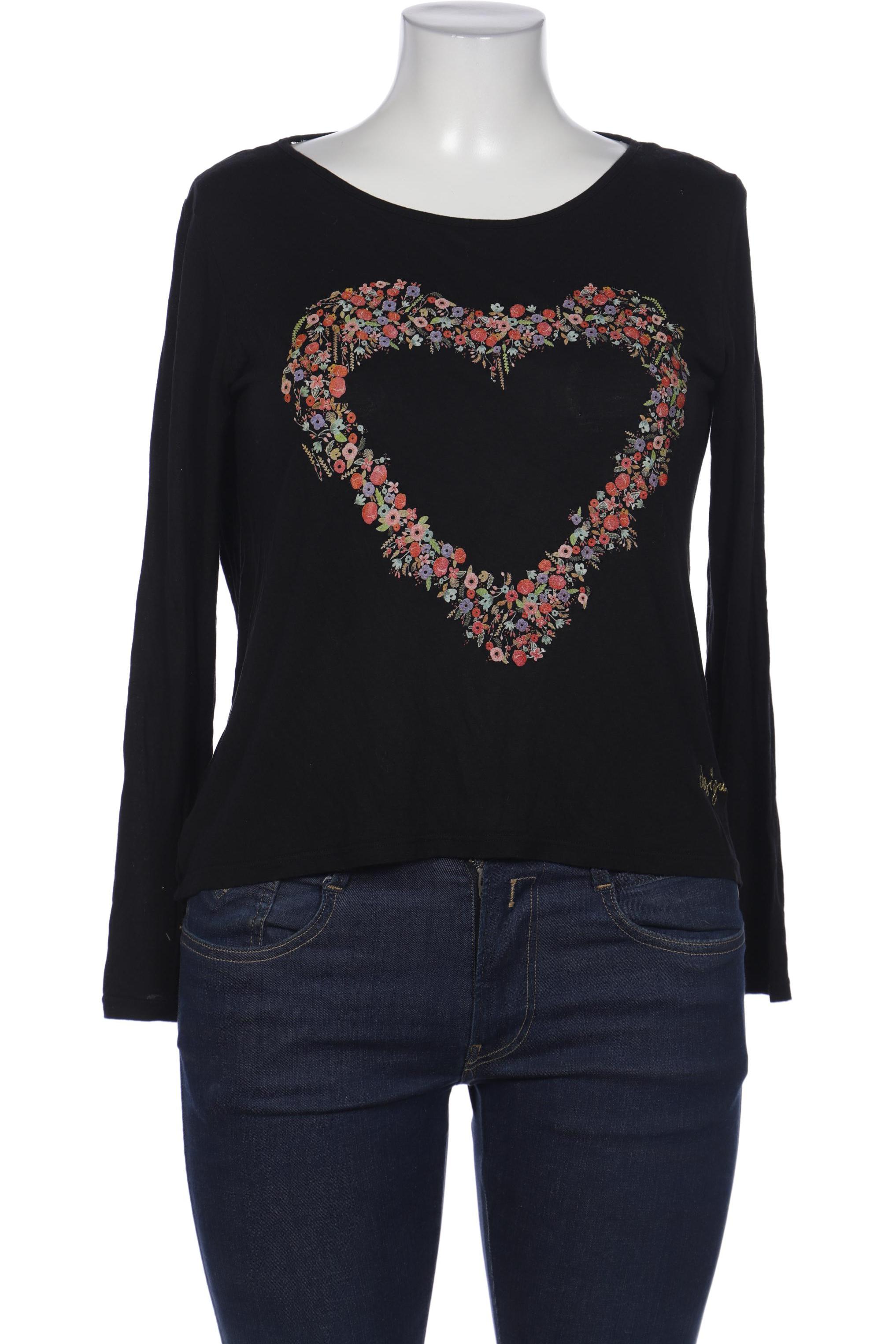 

Desigual Damen Langarmshirt, schwarz, Gr. 44