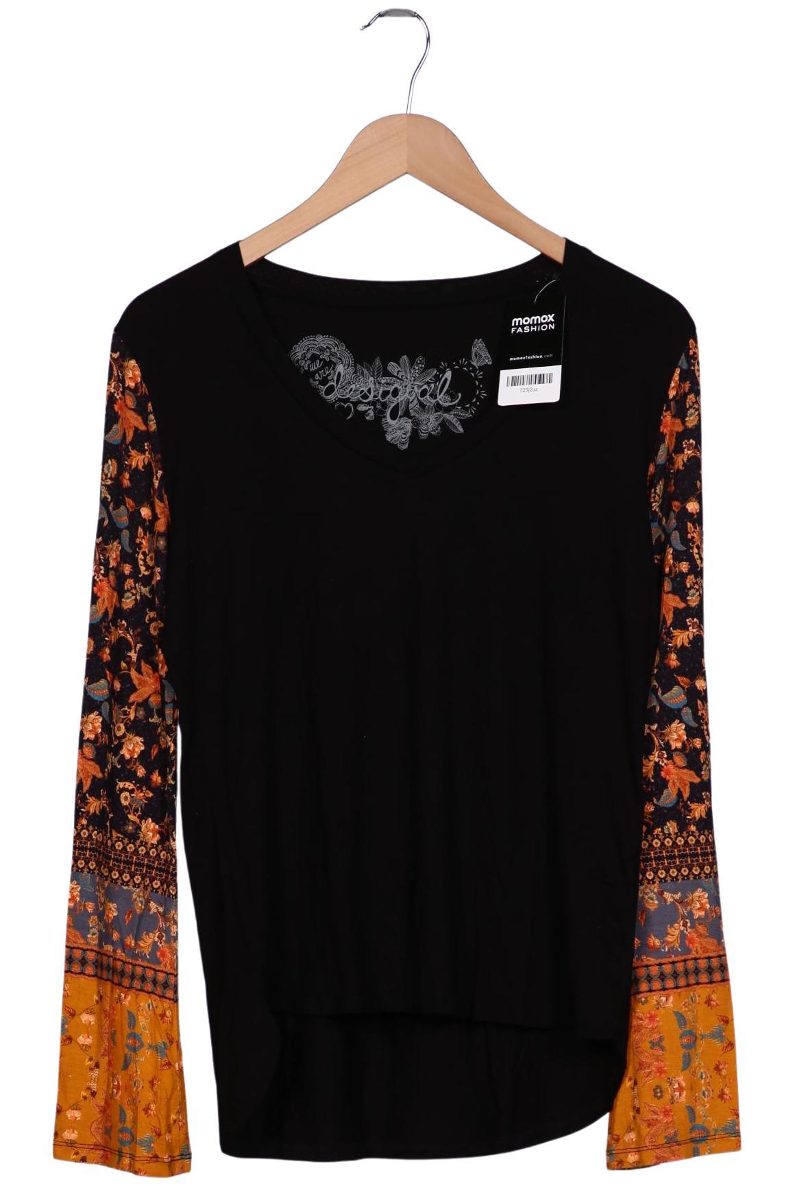 

Desigual Damen Langarmshirt, schwarz, Gr. 38