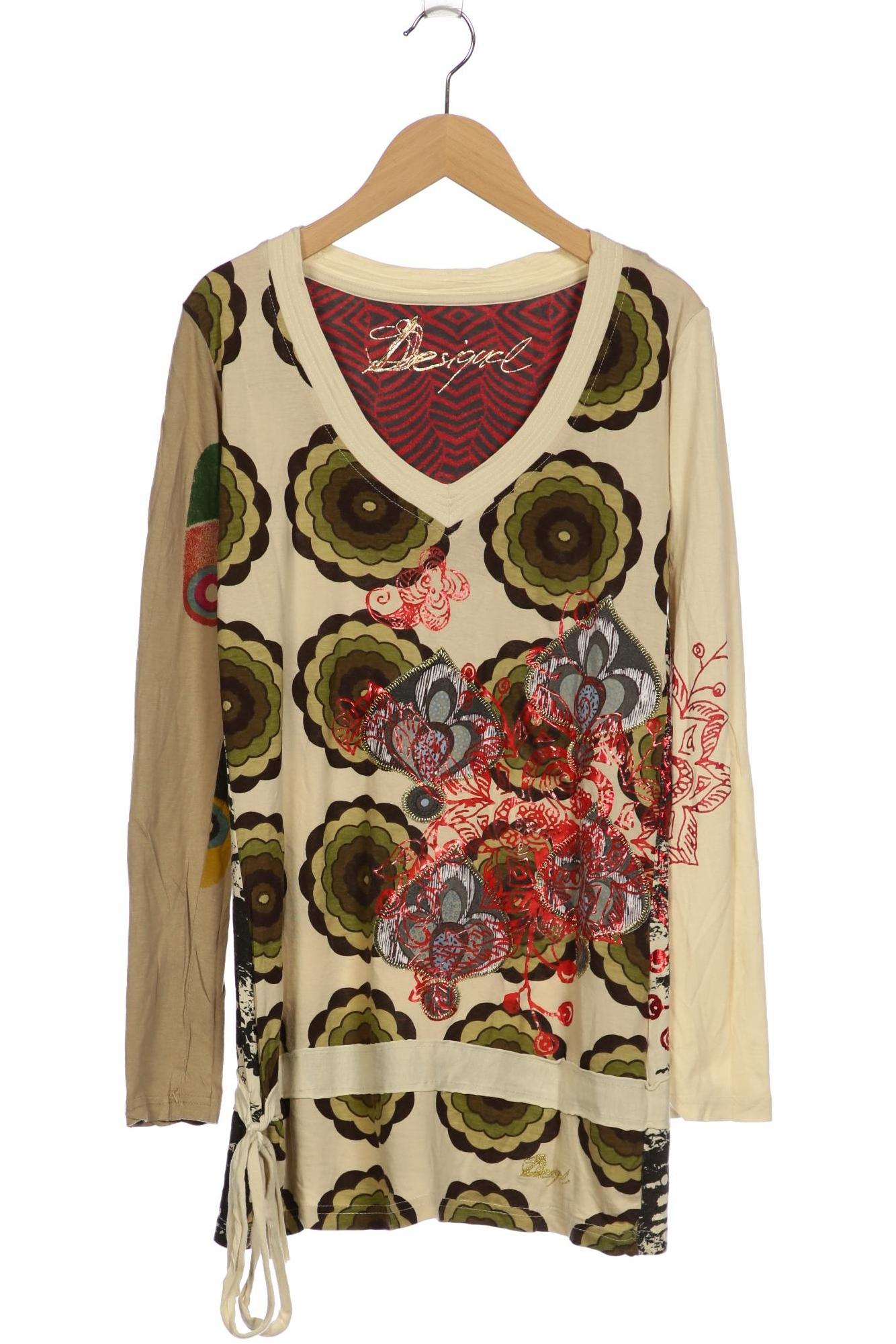 

Desigual Damen Langarmshirt, mehrfarbig, Gr. 42