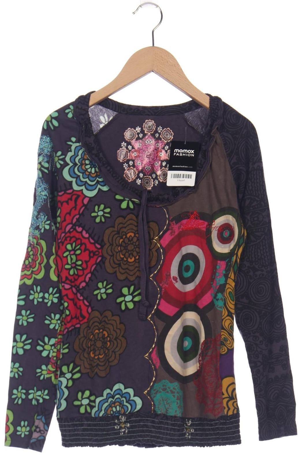 

Desigual Damen Langarmshirt, mehrfarbig, Gr. 34