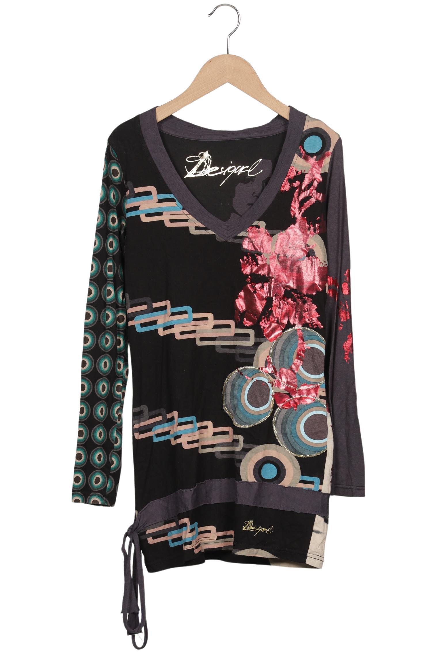 

Desigual Damen Langarmshirt, schwarz, Gr. 36