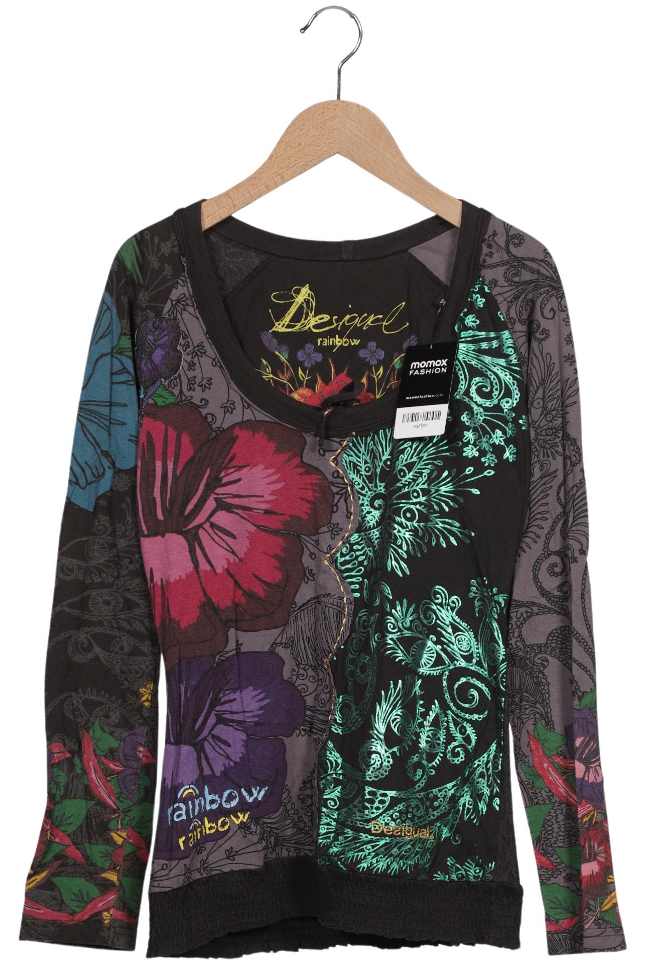 

Desigual Damen Langarmshirt, mehrfarbig, Gr. 38