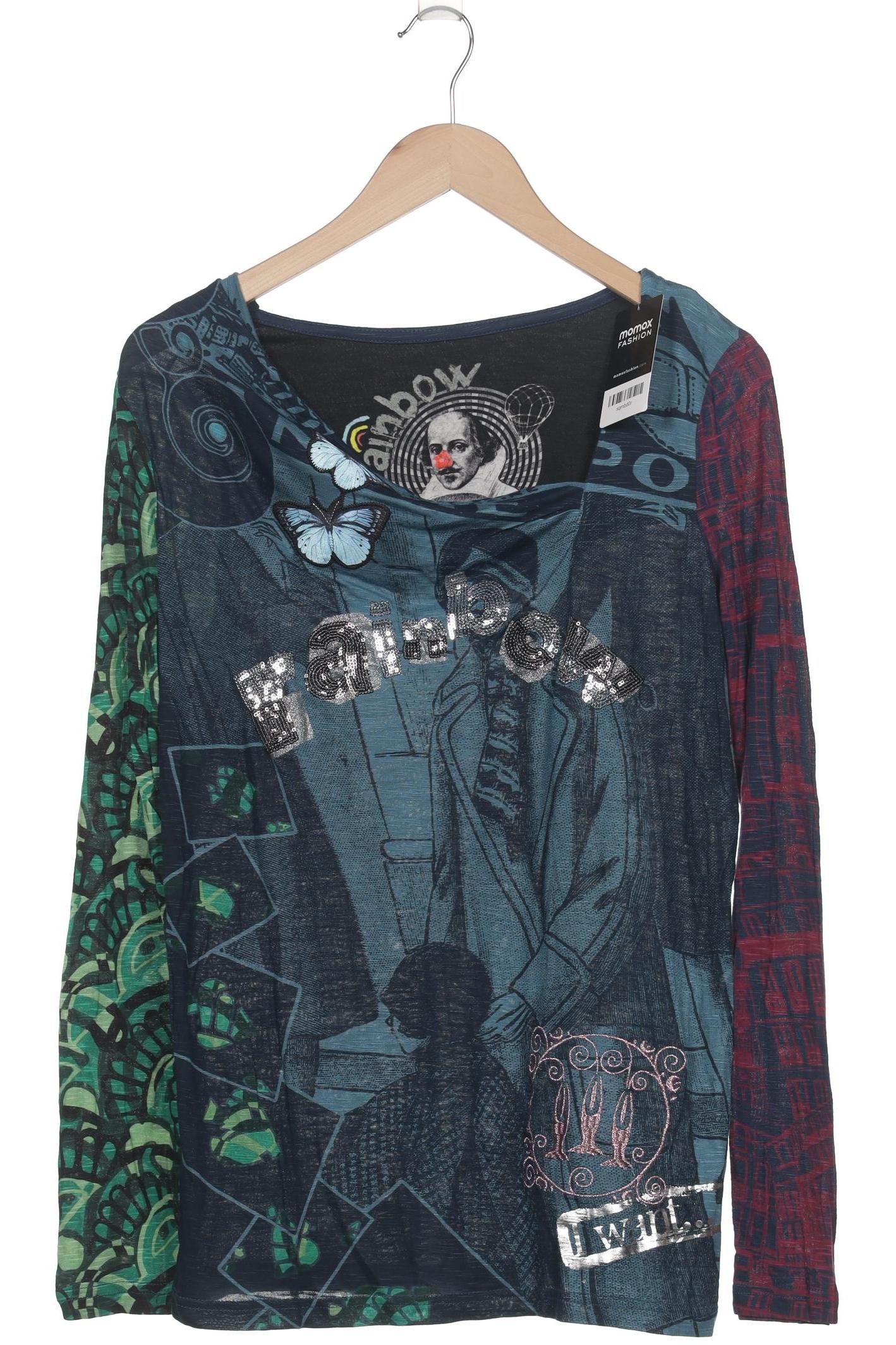 

Desigual Damen Langarmshirt, mehrfarbig, Gr. 44