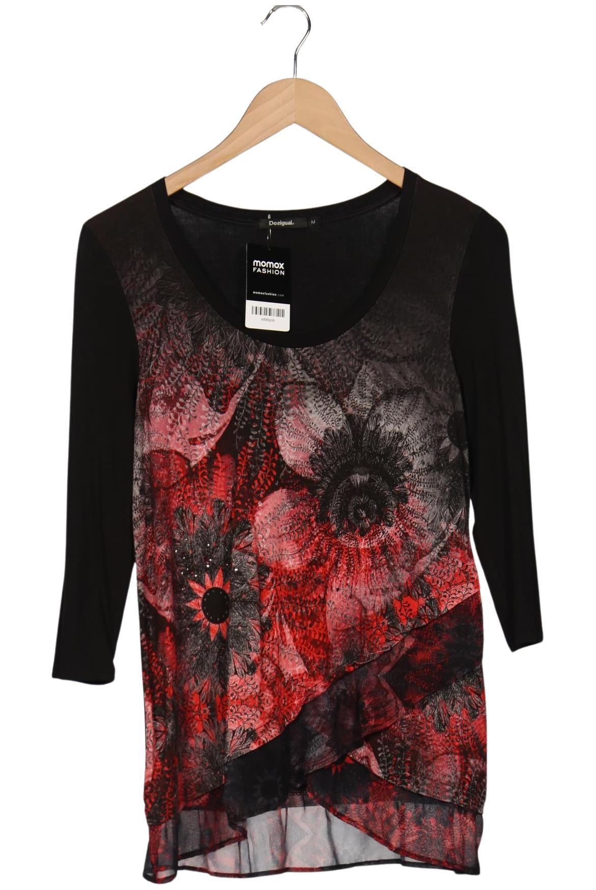 

Desigual Damen Langarmshirt, schwarz, Gr. 38
