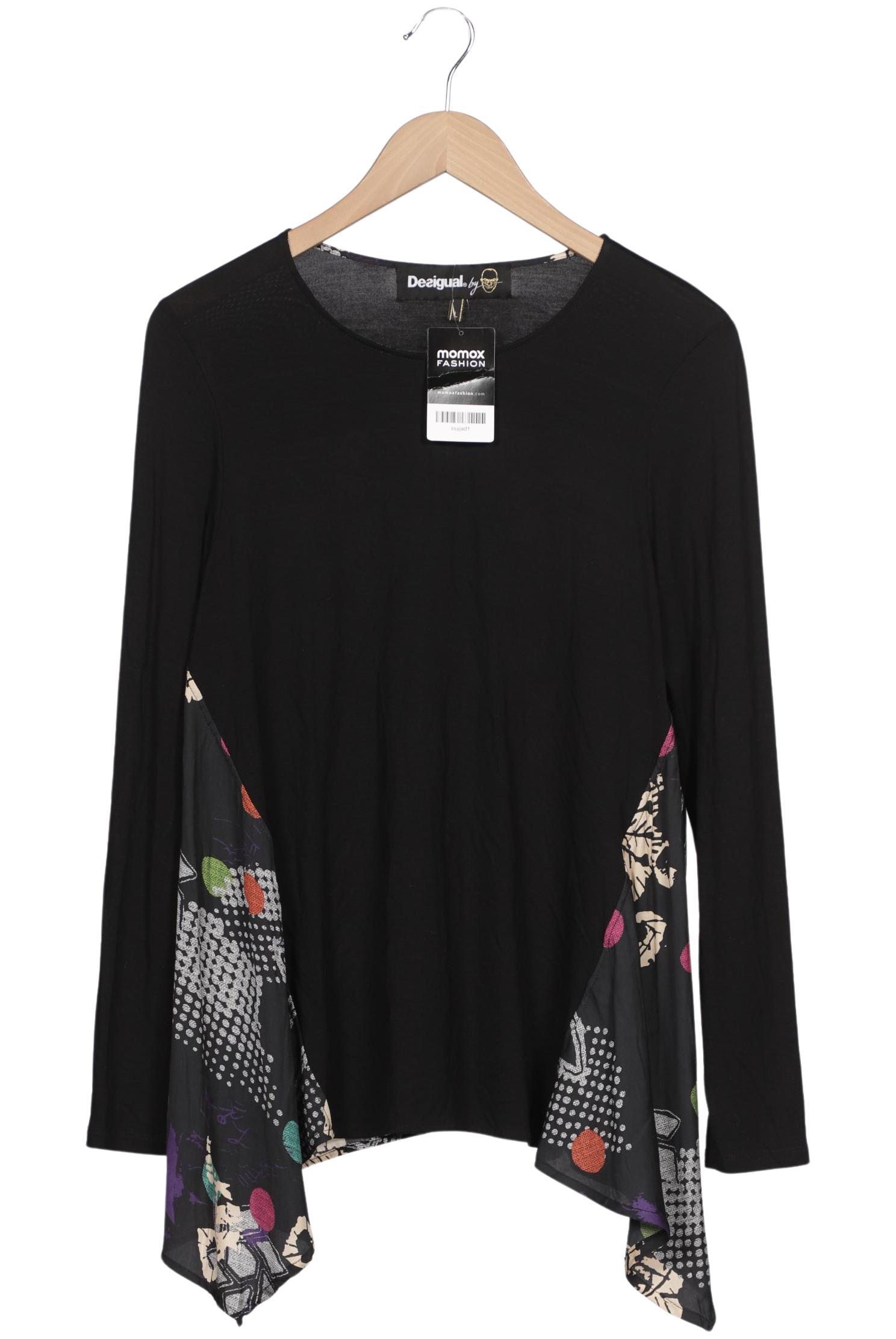 

Desigual Damen Langarmshirt, schwarz, Gr. 42