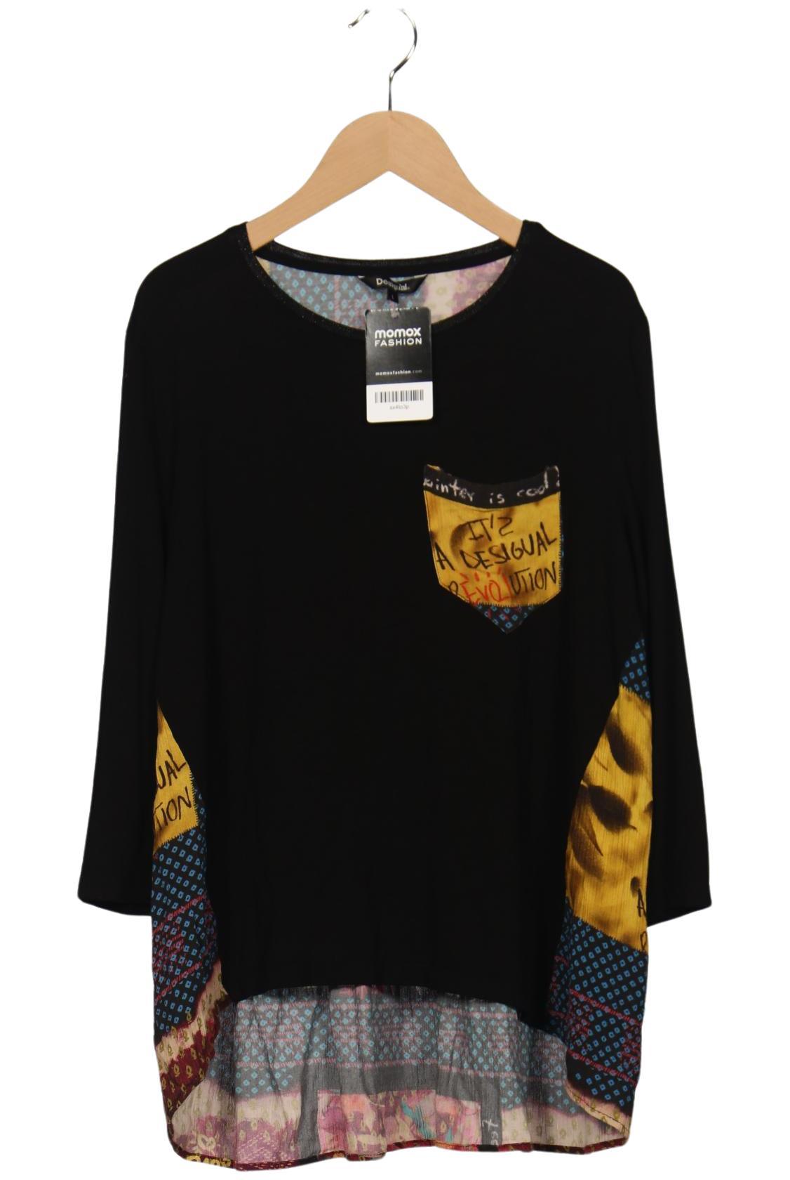 

Desigual Damen Langarmshirt, schwarz, Gr. 42