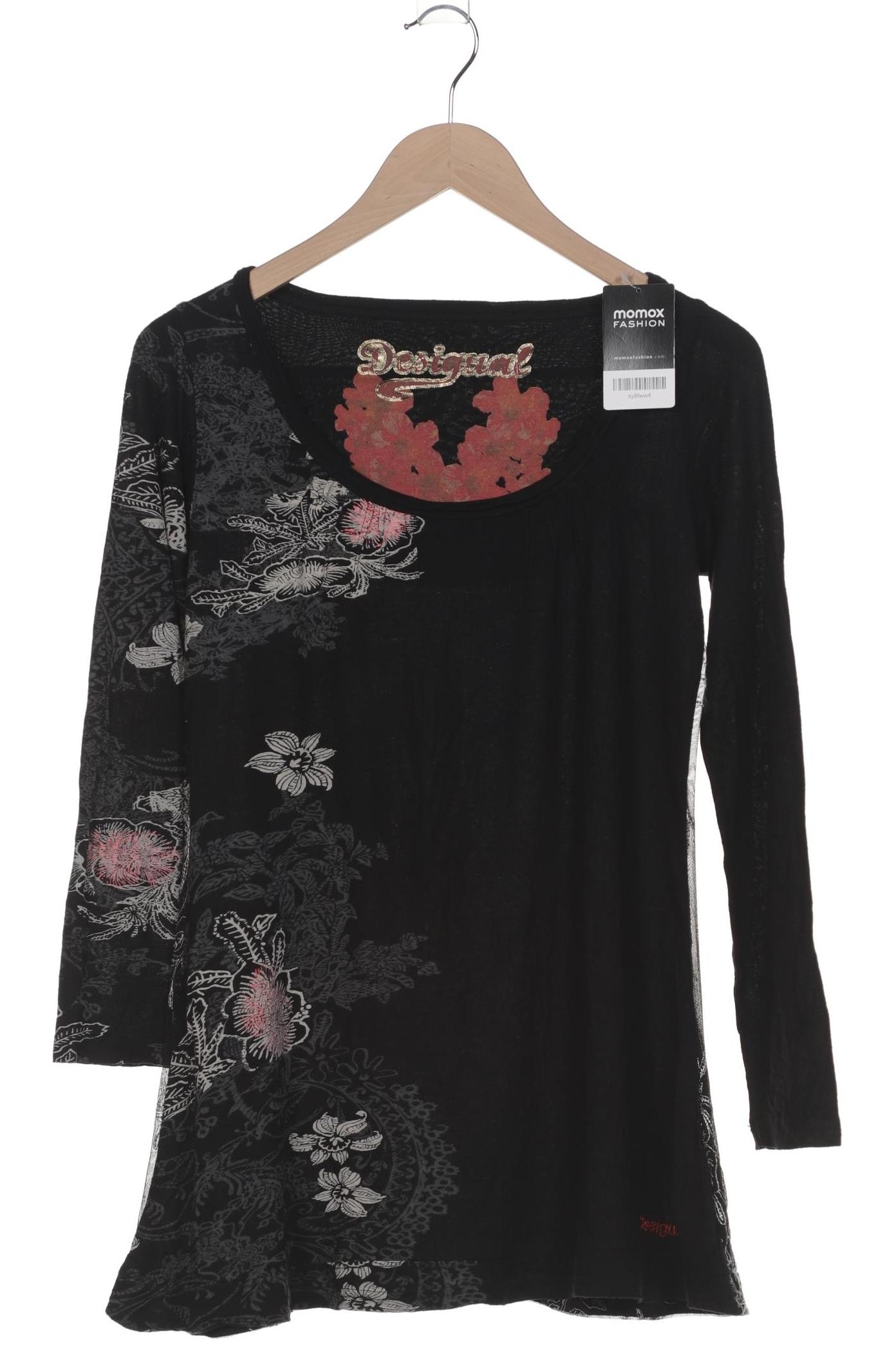 

Desigual Damen Langarmshirt, schwarz, Gr. 44