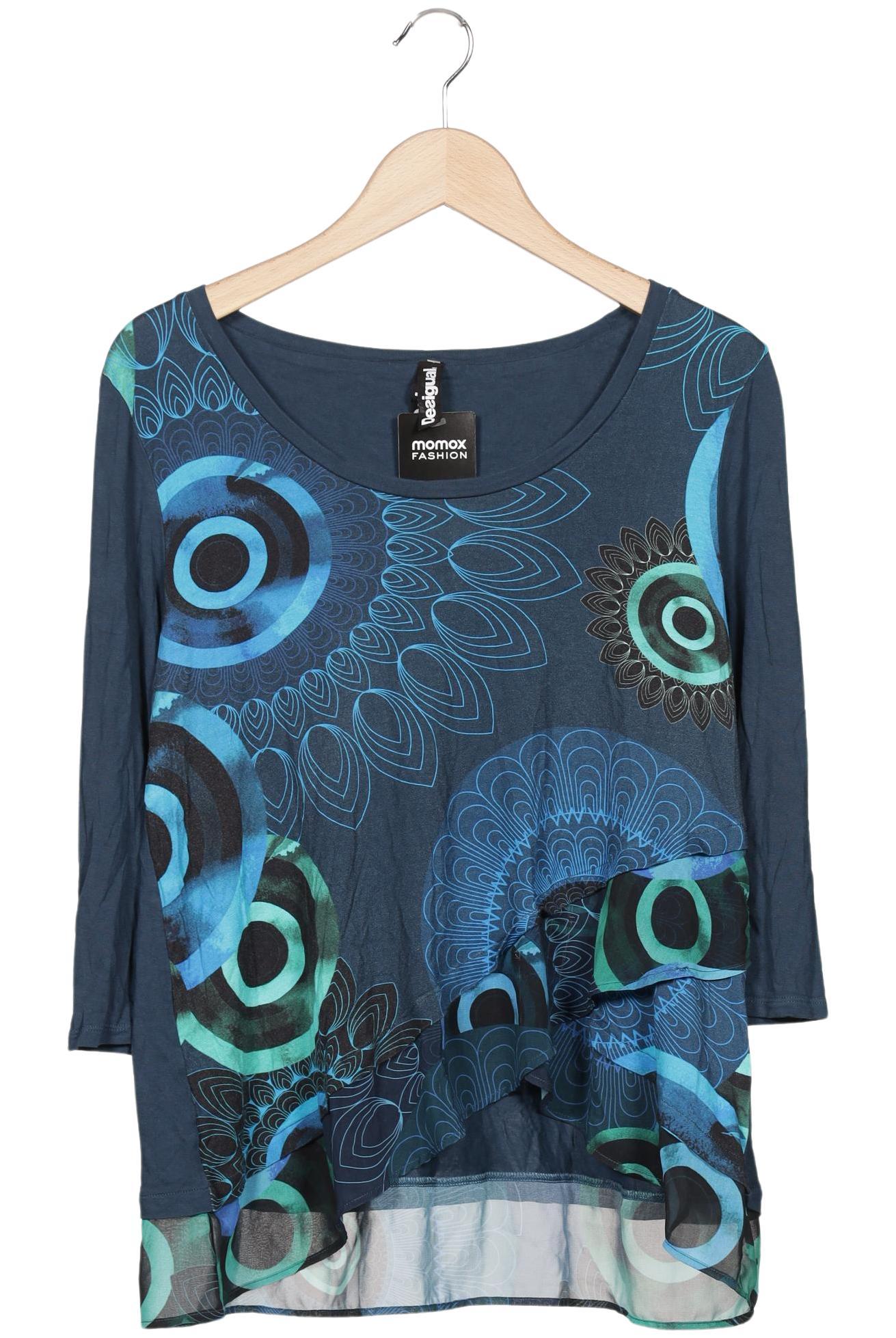 

Desigual Damen Langarmshirt, marineblau, Gr. 44