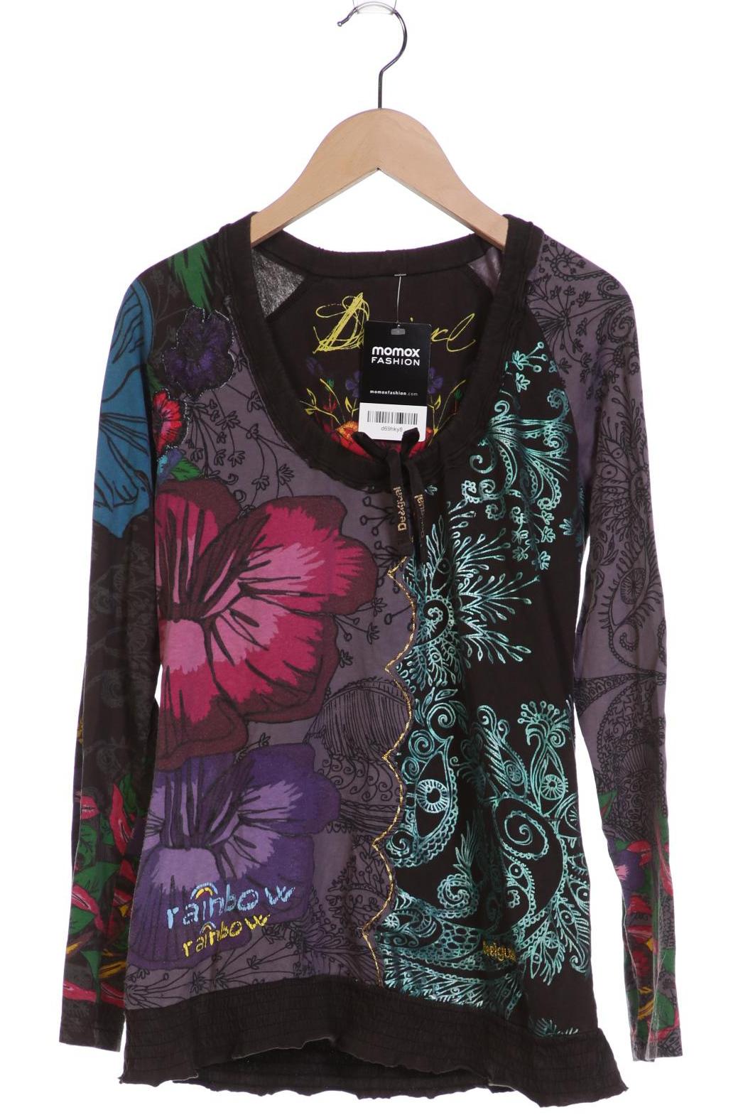 

Desigual Damen Langarmshirt, grau, Gr. 42