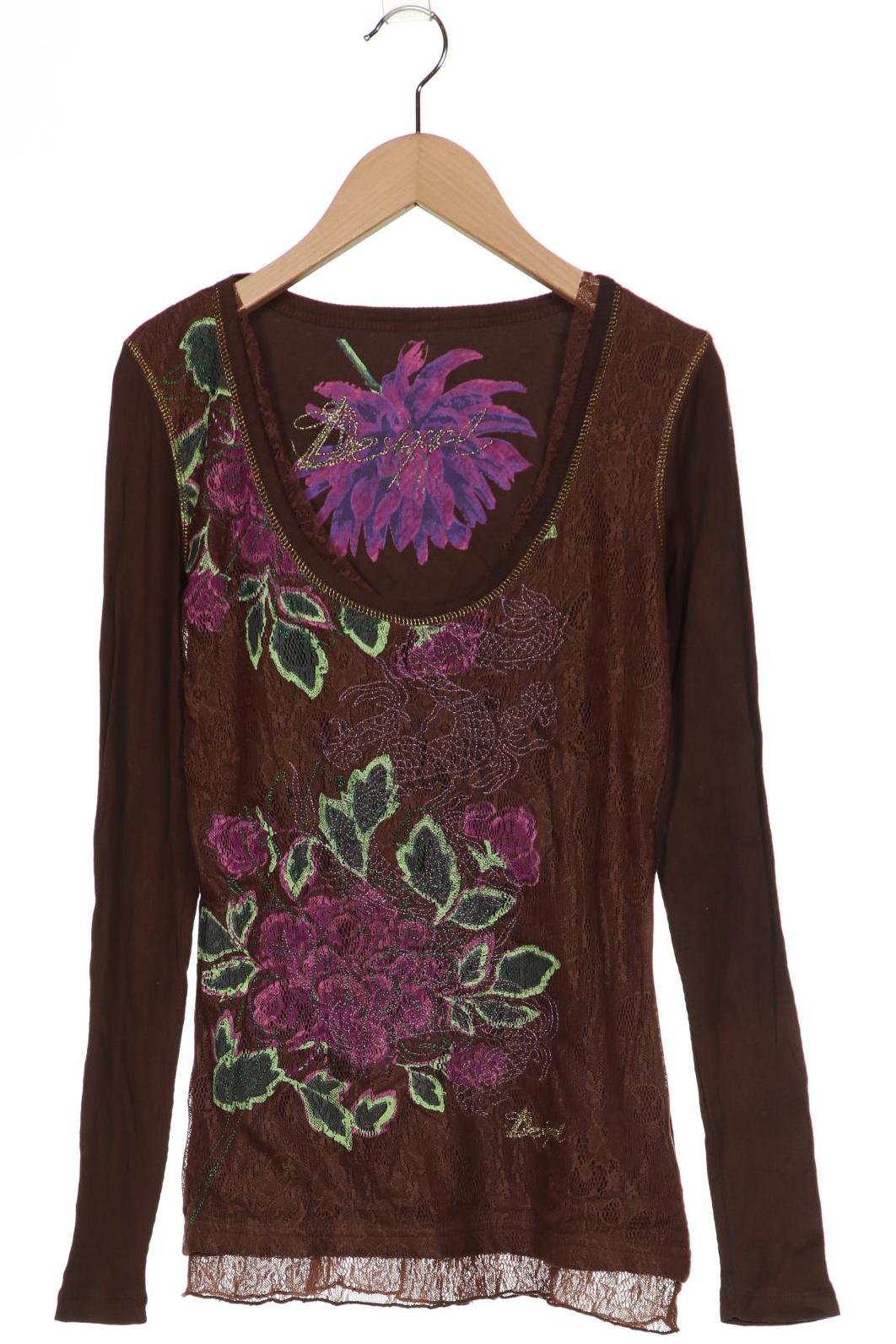 

Desigual Damen Langarmshirt, braun