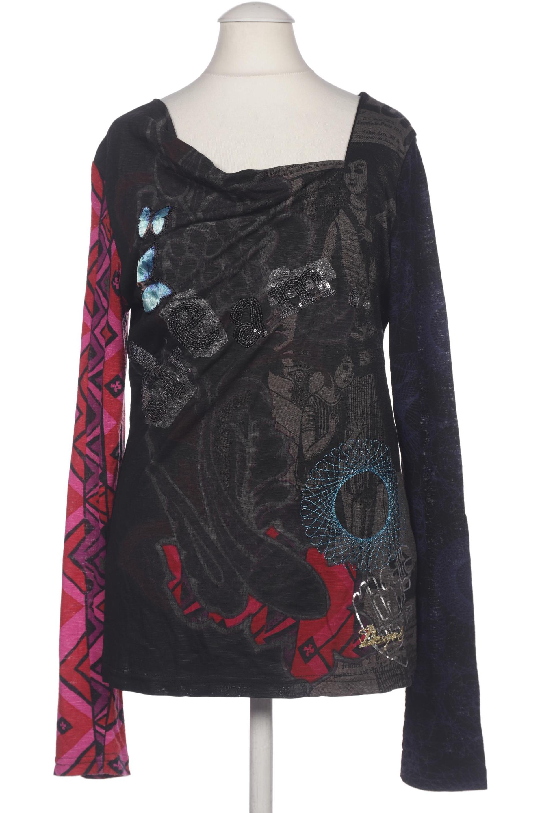 

Desigual Damen Langarmshirt, mehrfarbig, Gr. 36