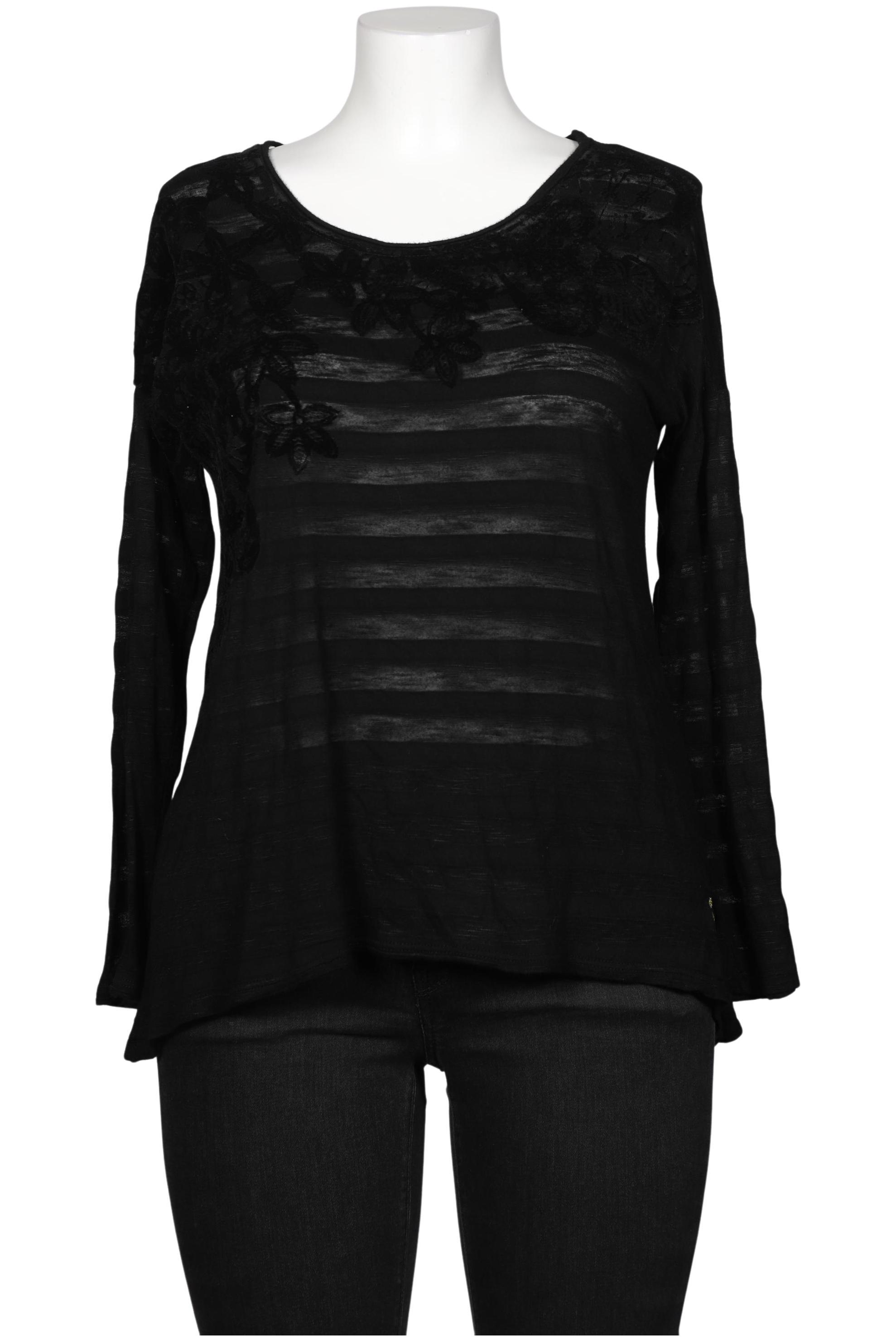 

Desigual Damen Langarmshirt, schwarz, Gr. 44