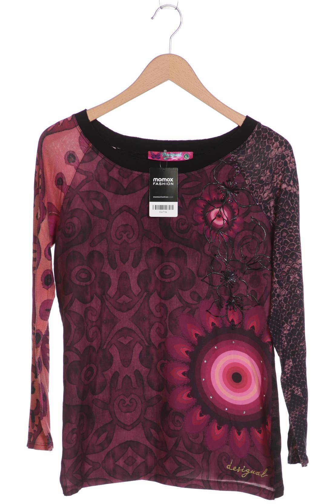 

Desigual Damen Langarmshirt, bordeaux