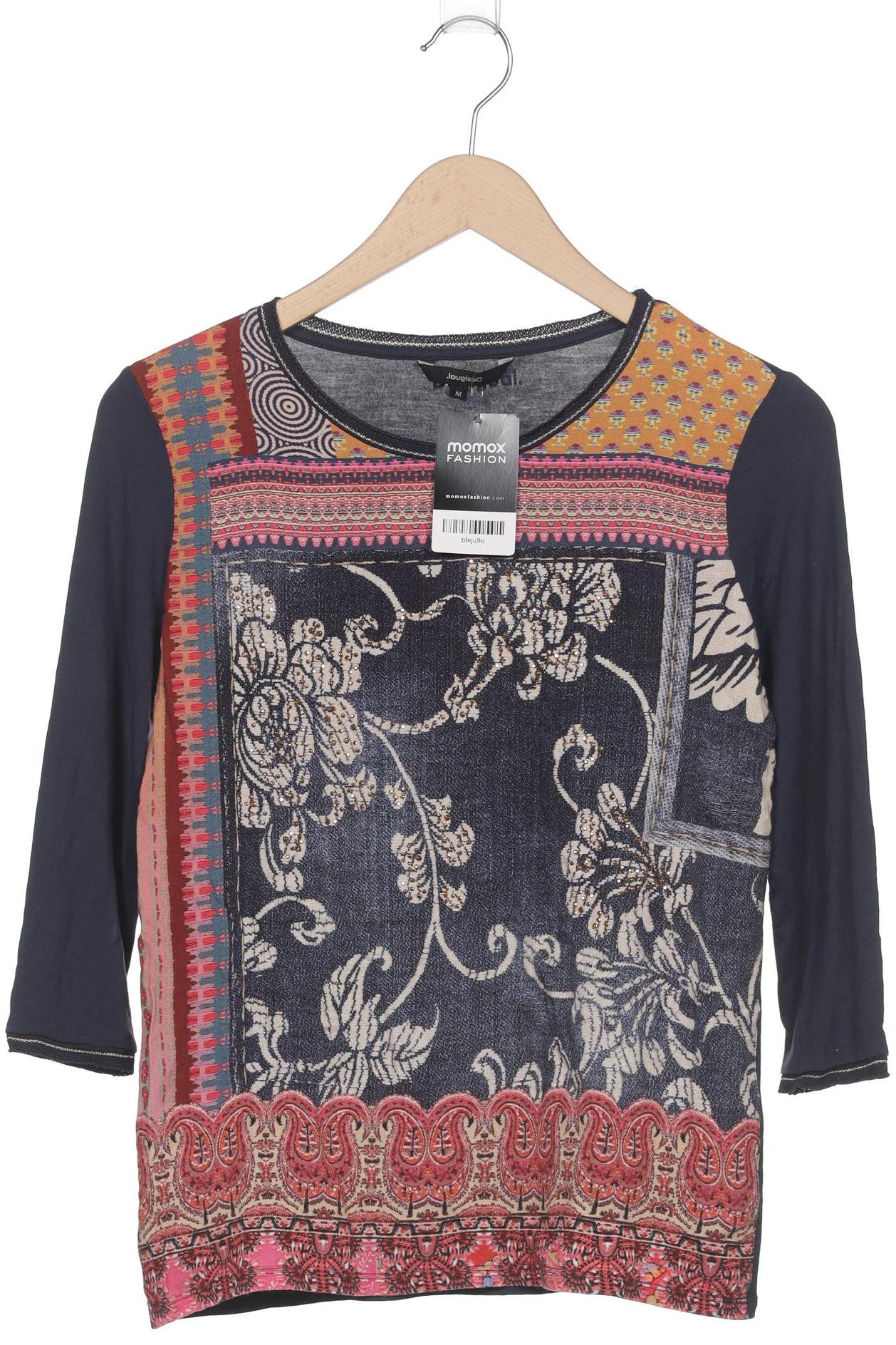 

Desigual Damen Langarmshirt, mehrfarbig, Gr. 38