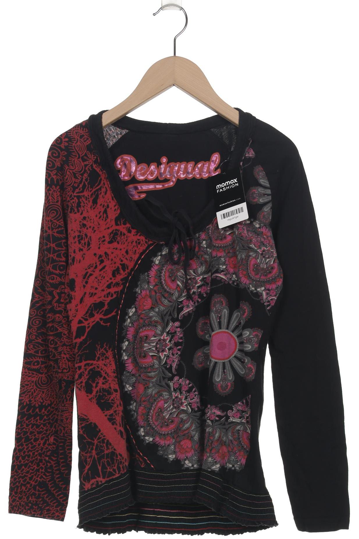 

Desigual Damen Langarmshirt, schwarz, Gr. 38