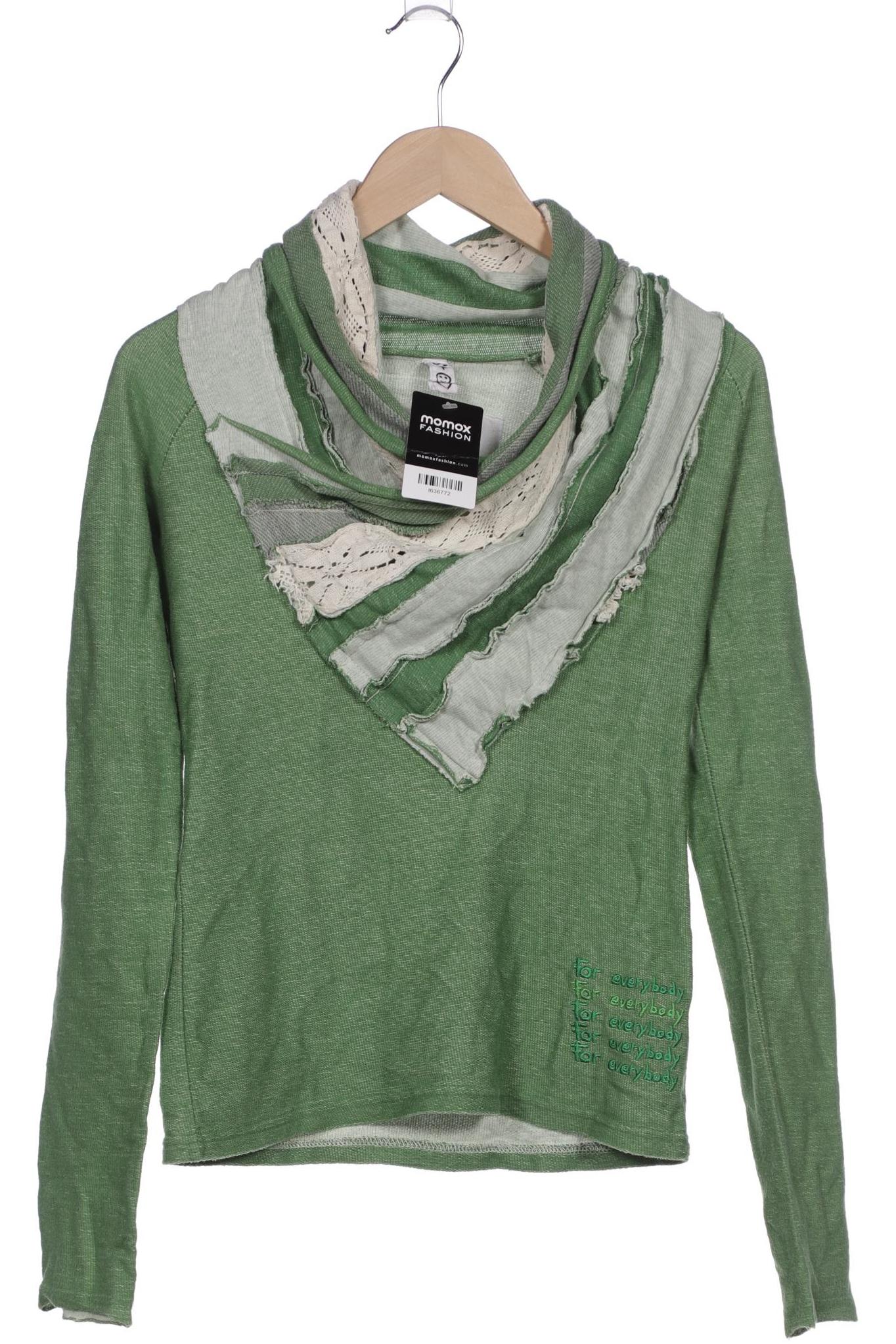 

Desigual Damen Langarmshirt, grün, Gr. 36