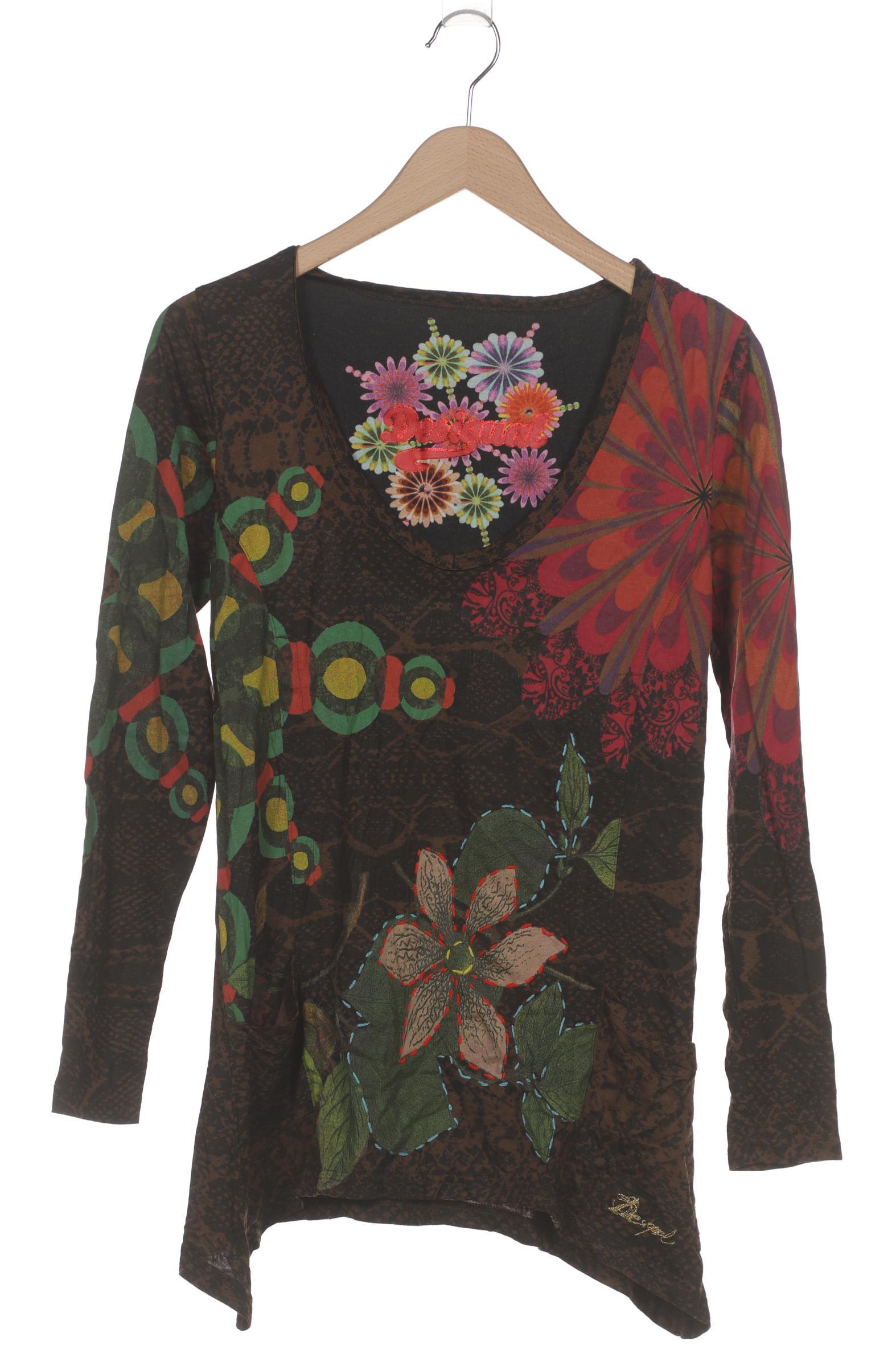 

Desigual Damen Langarmshirt, mehrfarbig, Gr. 42