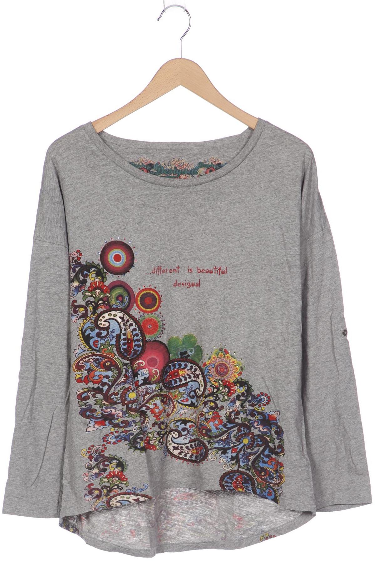 

Desigual Damen Langarmshirt, grau