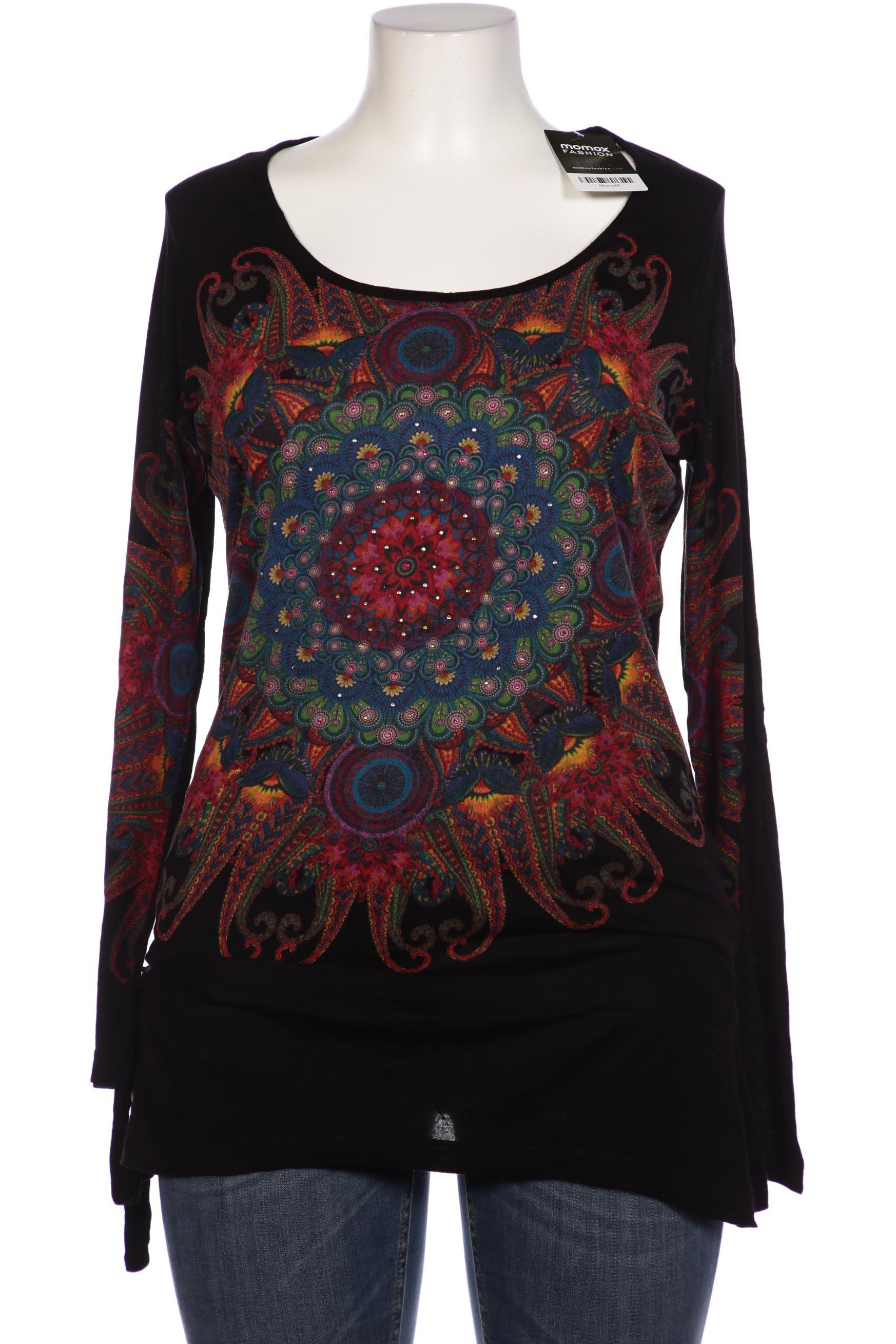 

Desigual Damen Langarmshirt, schwarz, Gr. 42