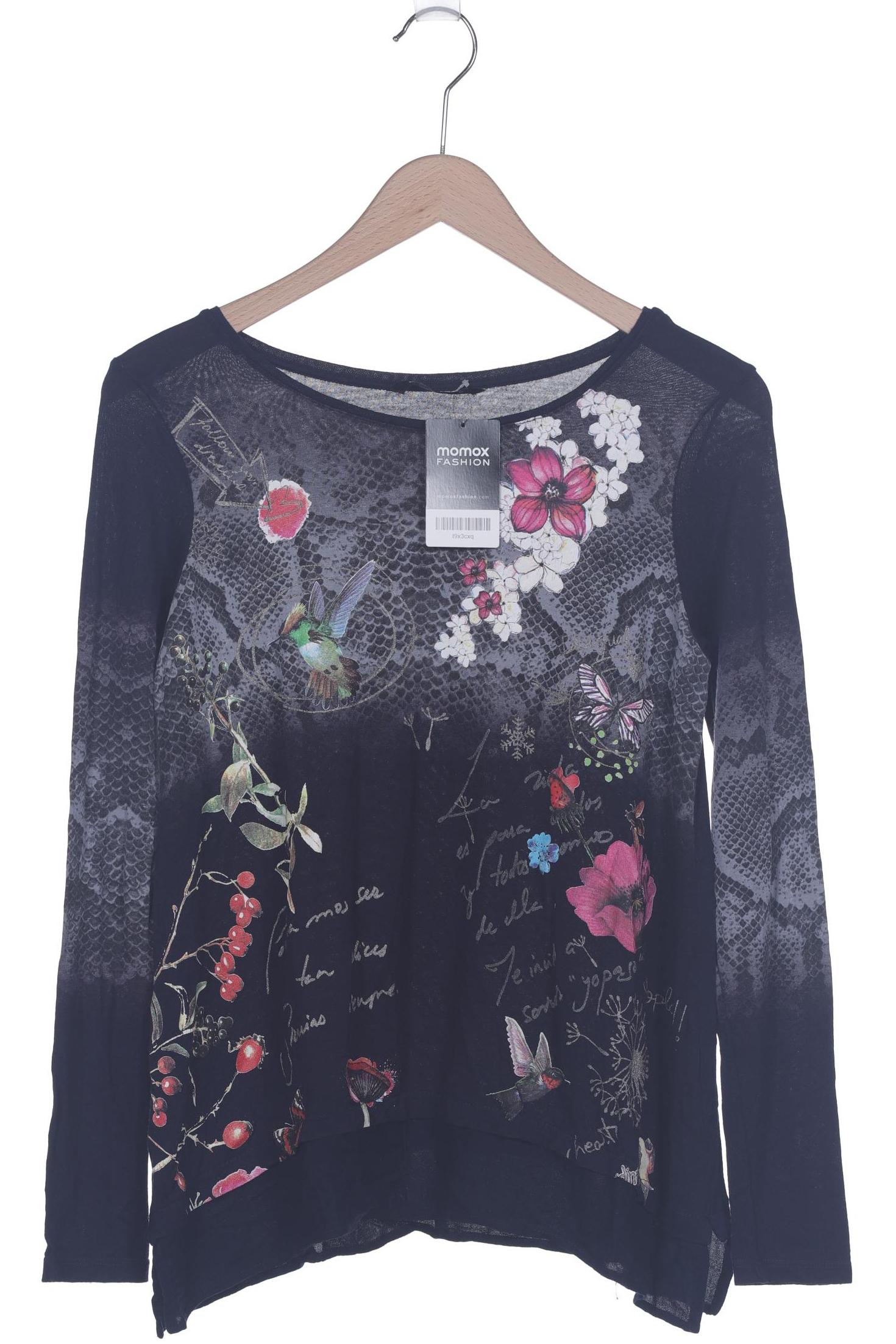 

Desigual Damen Langarmshirt, marineblau