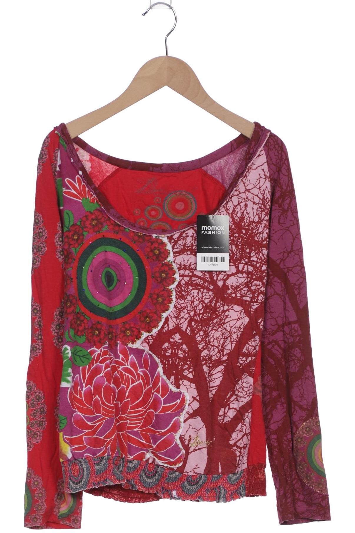 

Desigual Damen Langarmshirt, rot, Gr. 38