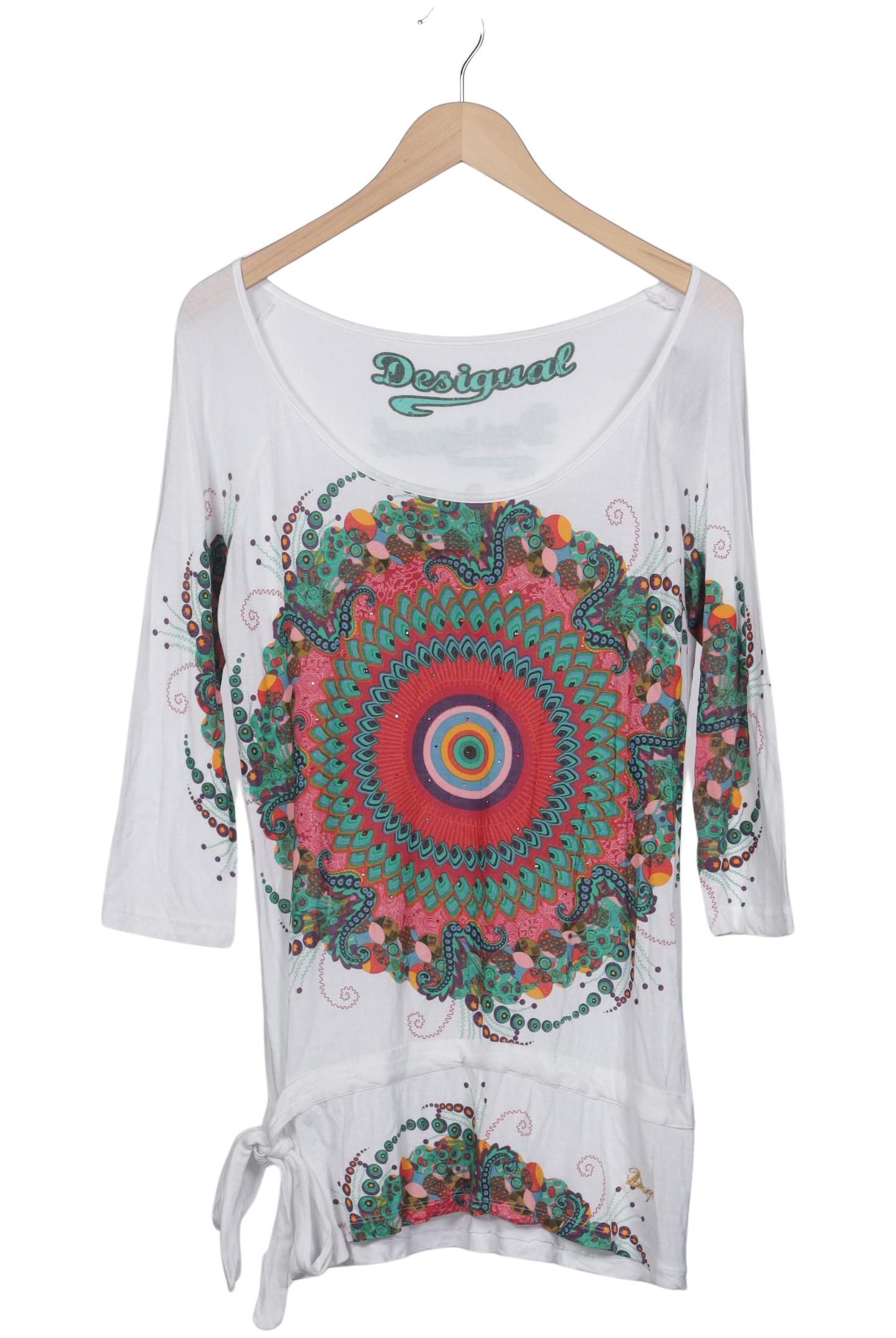 

Desigual Damen Langarmshirt, weiß, Gr. 44