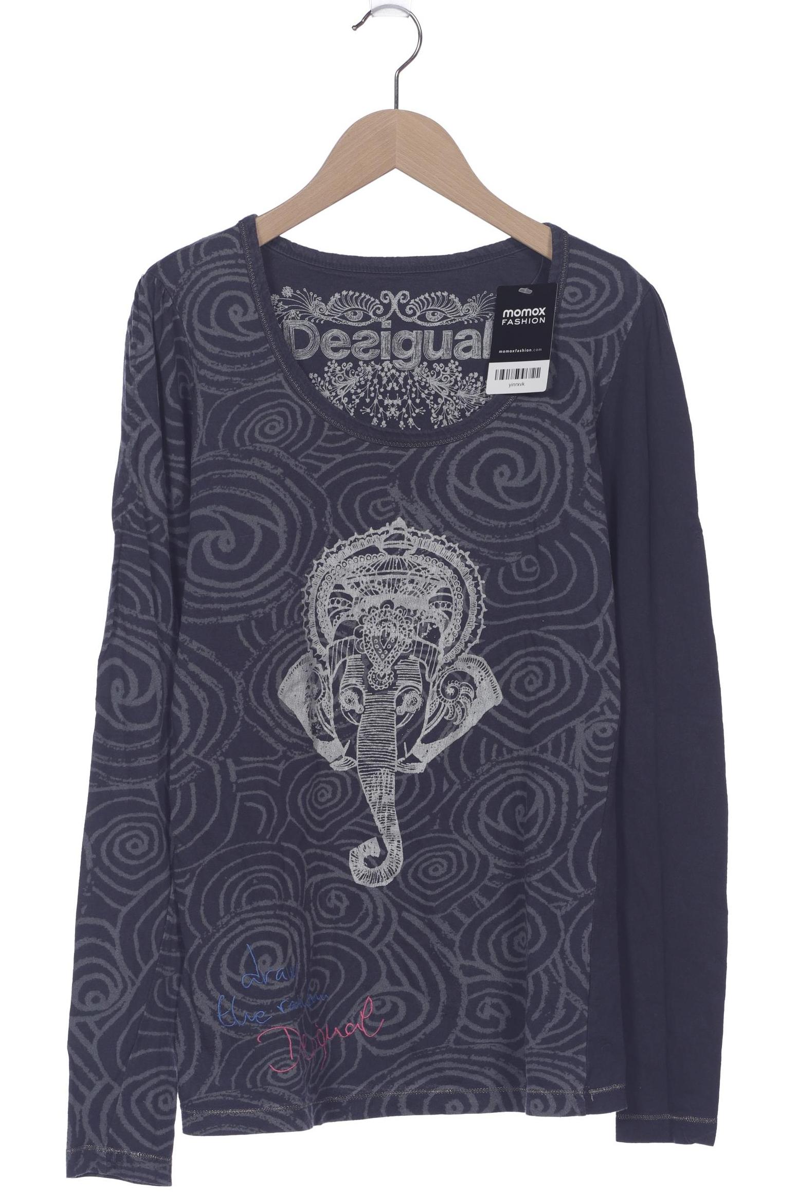 

Desigual Damen Langarmshirt, marineblau