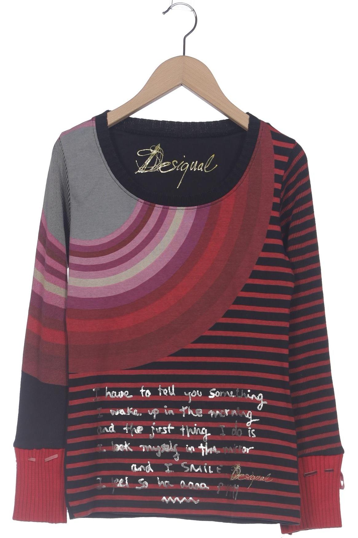 

Desigual Damen Langarmshirt, schwarz, Gr. 36