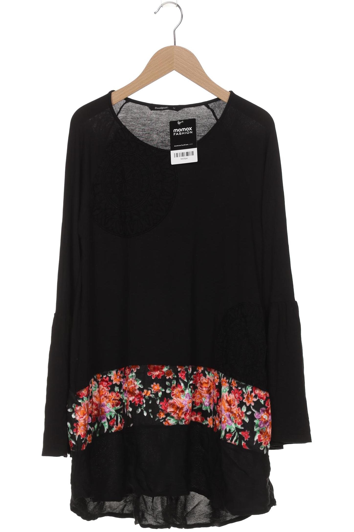 

Desigual Damen Langarmshirt, schwarz, Gr. 38