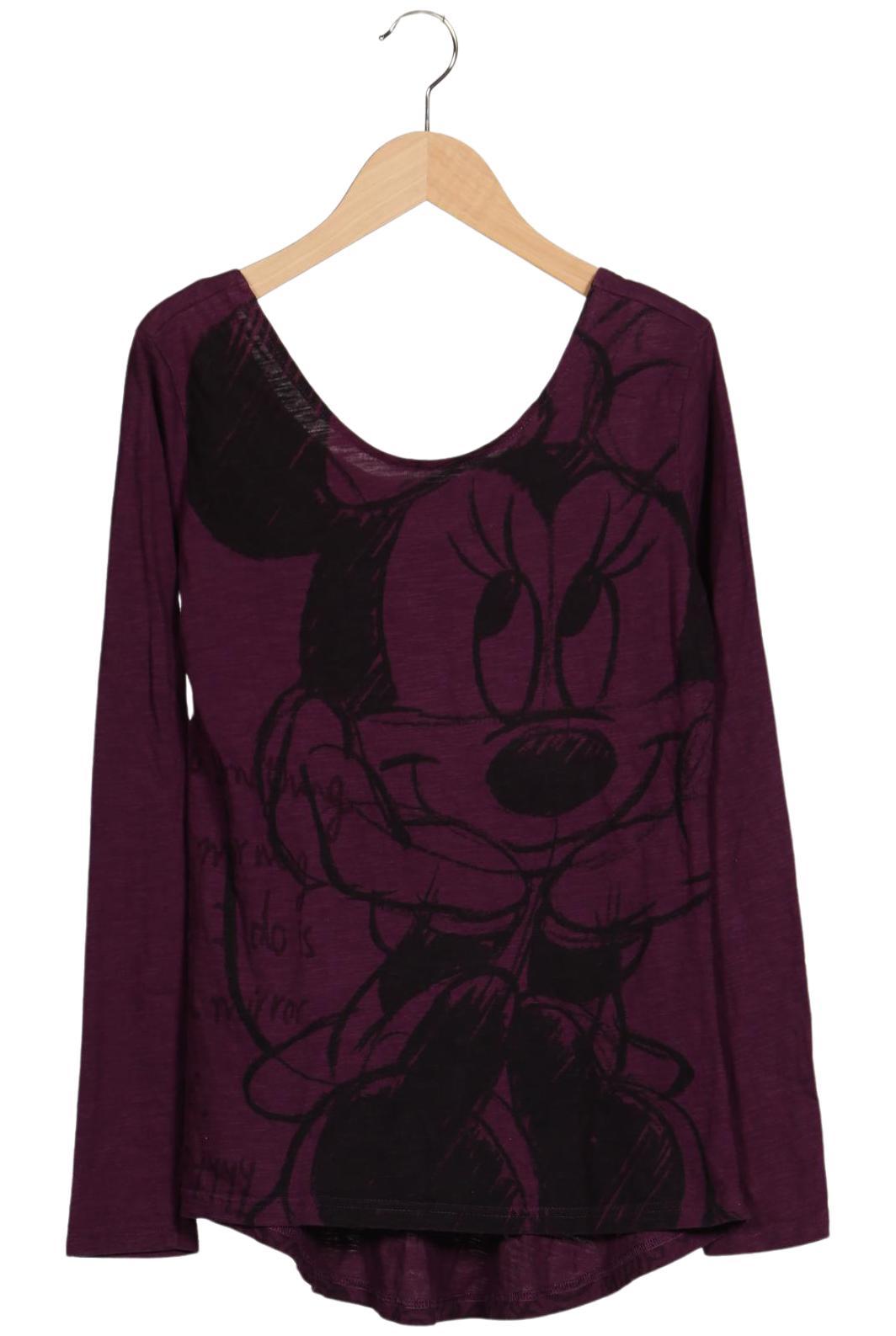 

Desigual Damen Langarmshirt, bordeaux, Gr. 34