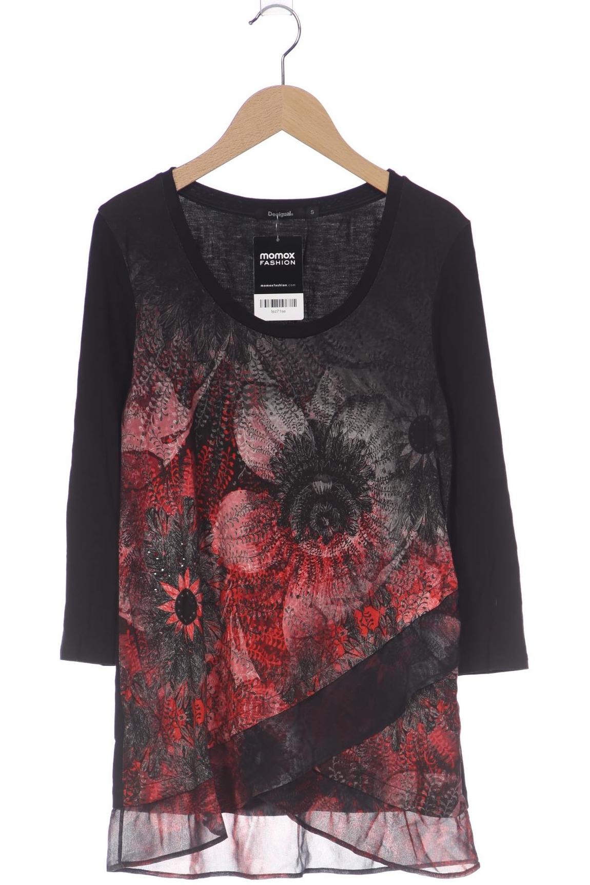 

Desigual Damen Langarmshirt, schwarz, Gr. 36