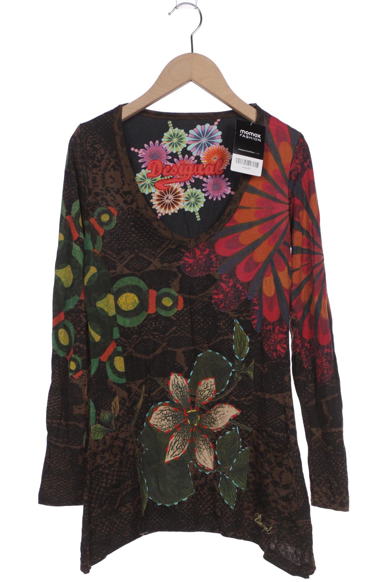 

Desigual Damen Langarmshirt, braun, Gr. 34