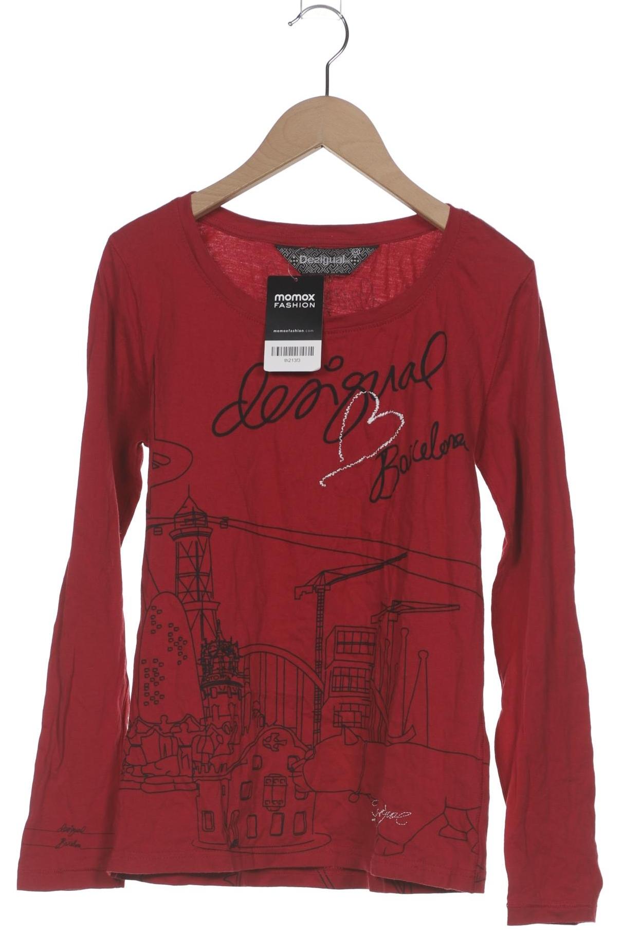 

Desigual Damen Langarmshirt, rot, Gr. 38