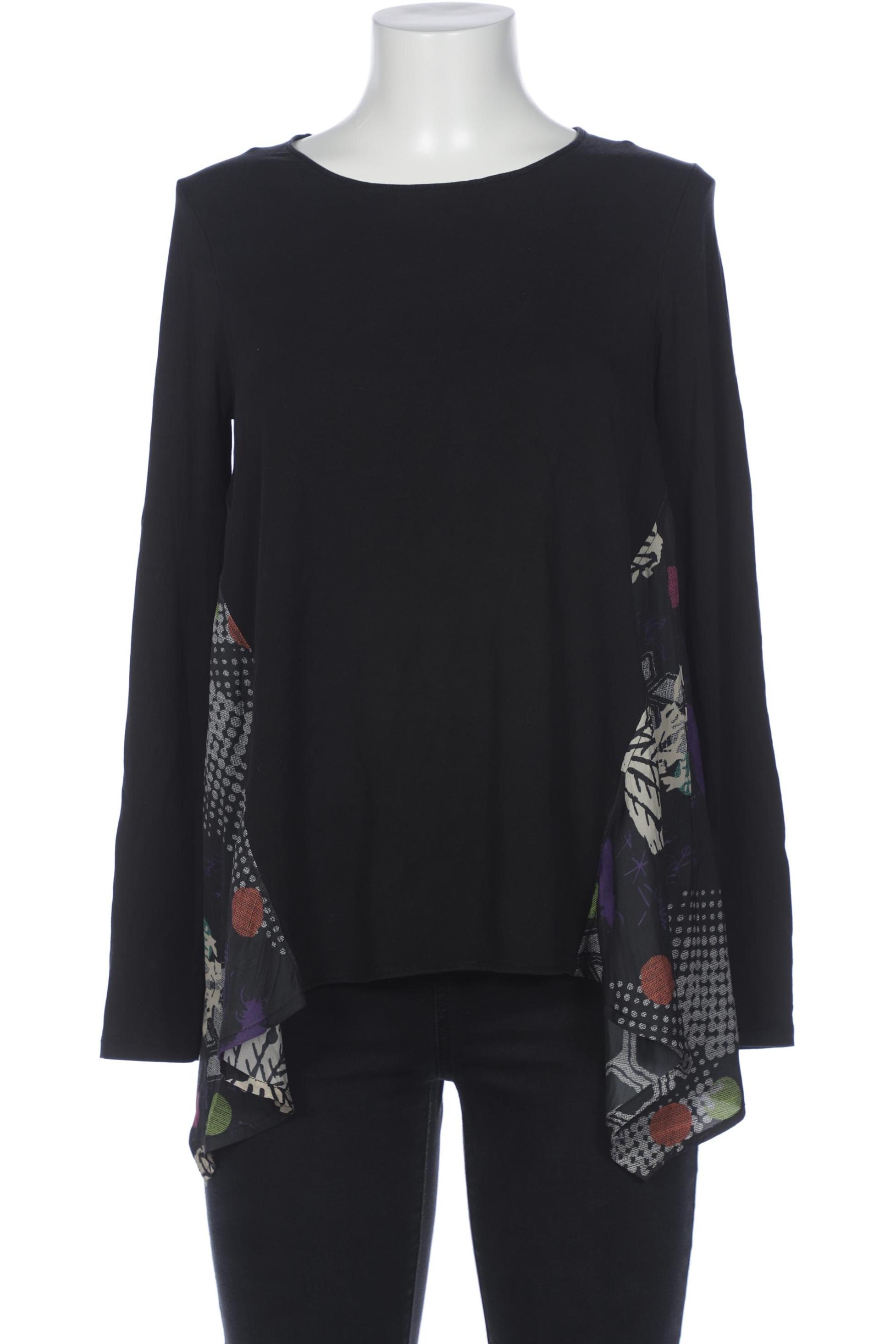

Desigual Damen Langarmshirt, schwarz, Gr. 36