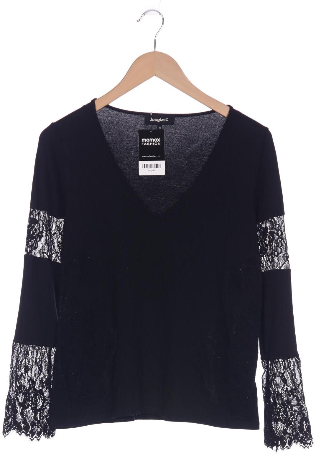 

Desigual Damen Langarmshirt, schwarz, Gr. 38