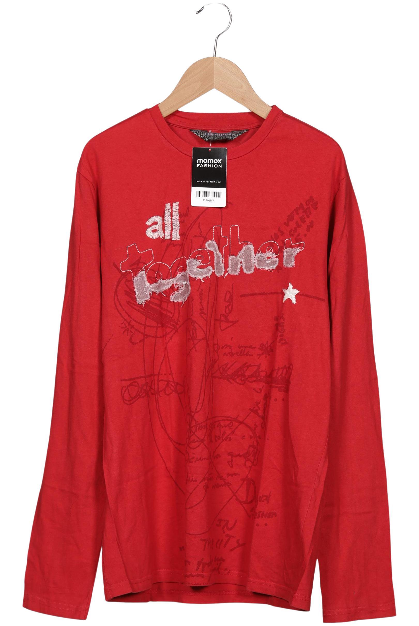 

Desigual Damen Langarmshirt, rot, Gr. 38