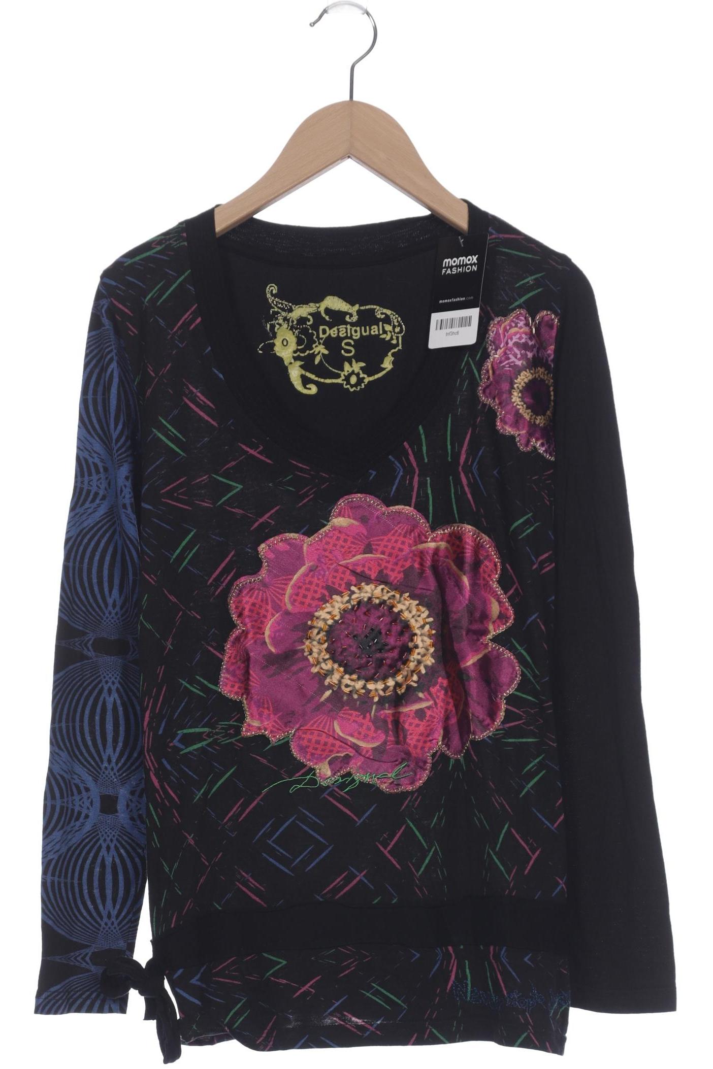 

Desigual Damen Langarmshirt, schwarz, Gr. 36