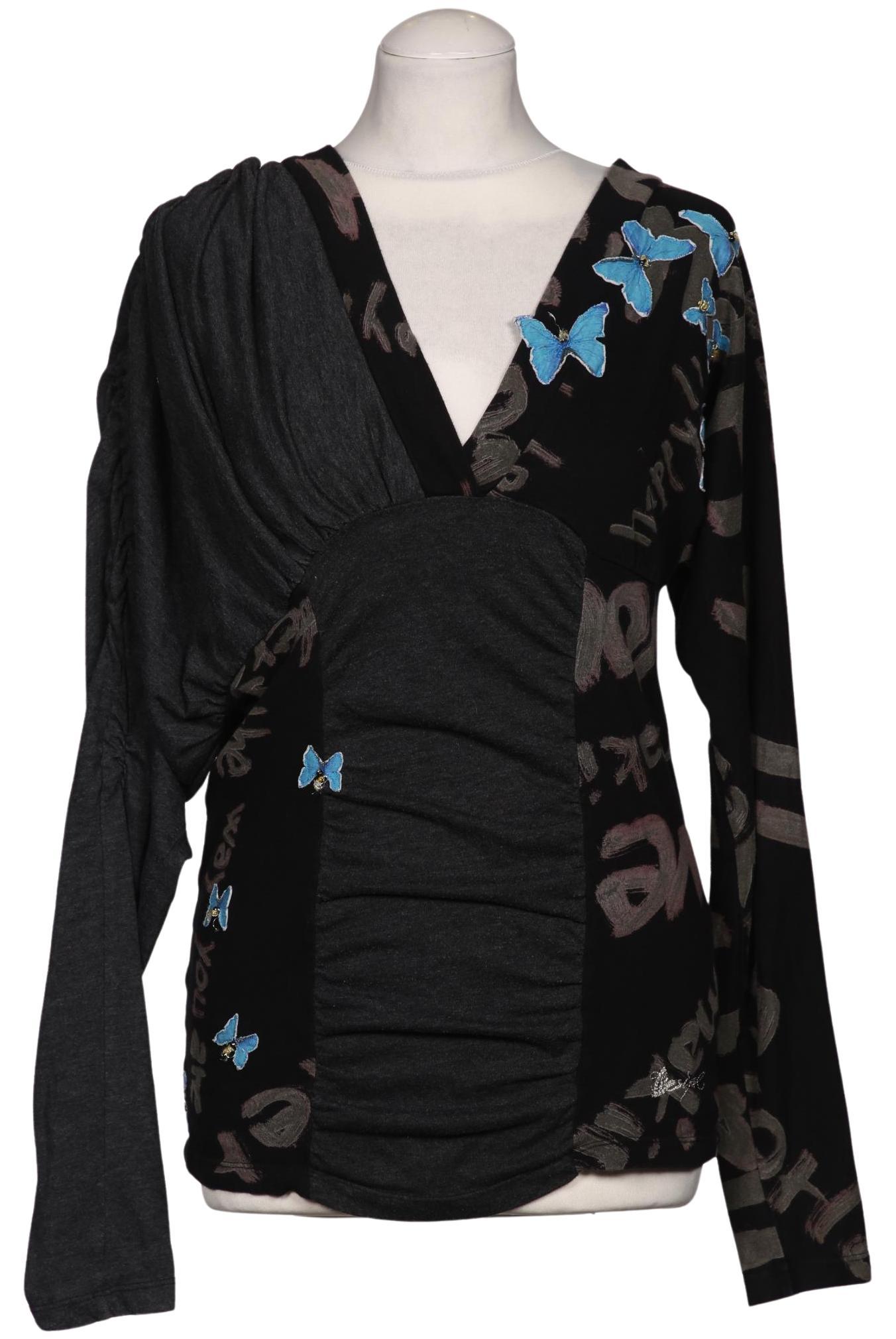 

Desigual Damen Langarmshirt, mehrfarbig, Gr. 38